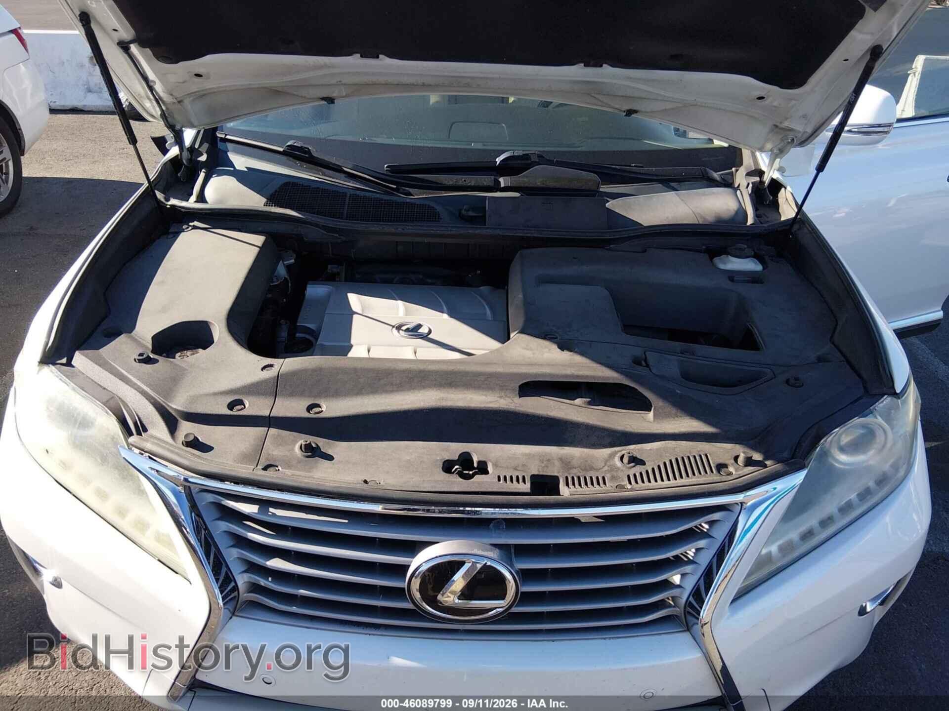 2013 LEXUS RX 350 - VIN: 2T2BK1BA0DC190789 - Фото 10