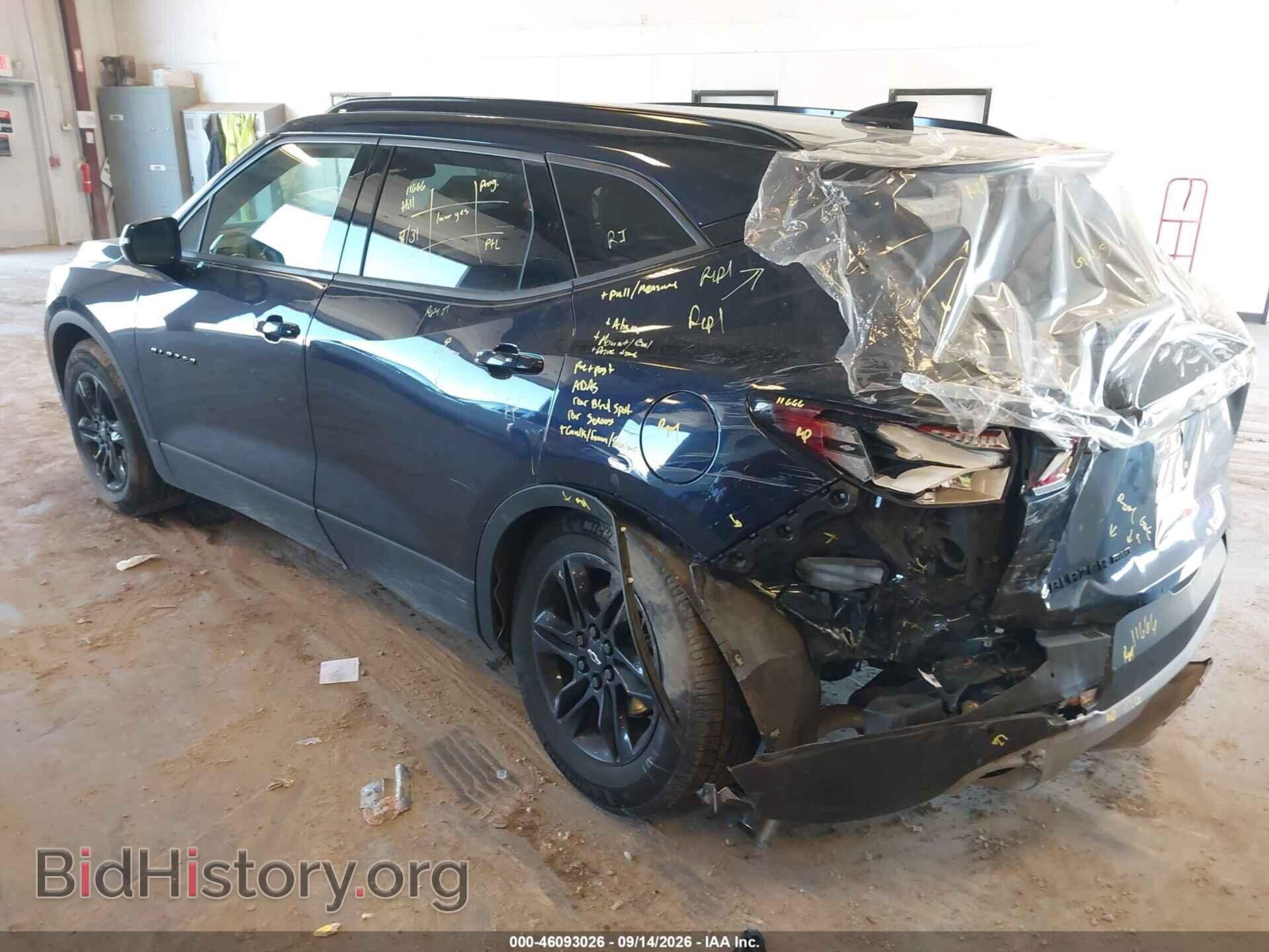 2021 CHEVROLET BLAZER - VIN: 3GNKBHRS2MS515657 - Фото 3