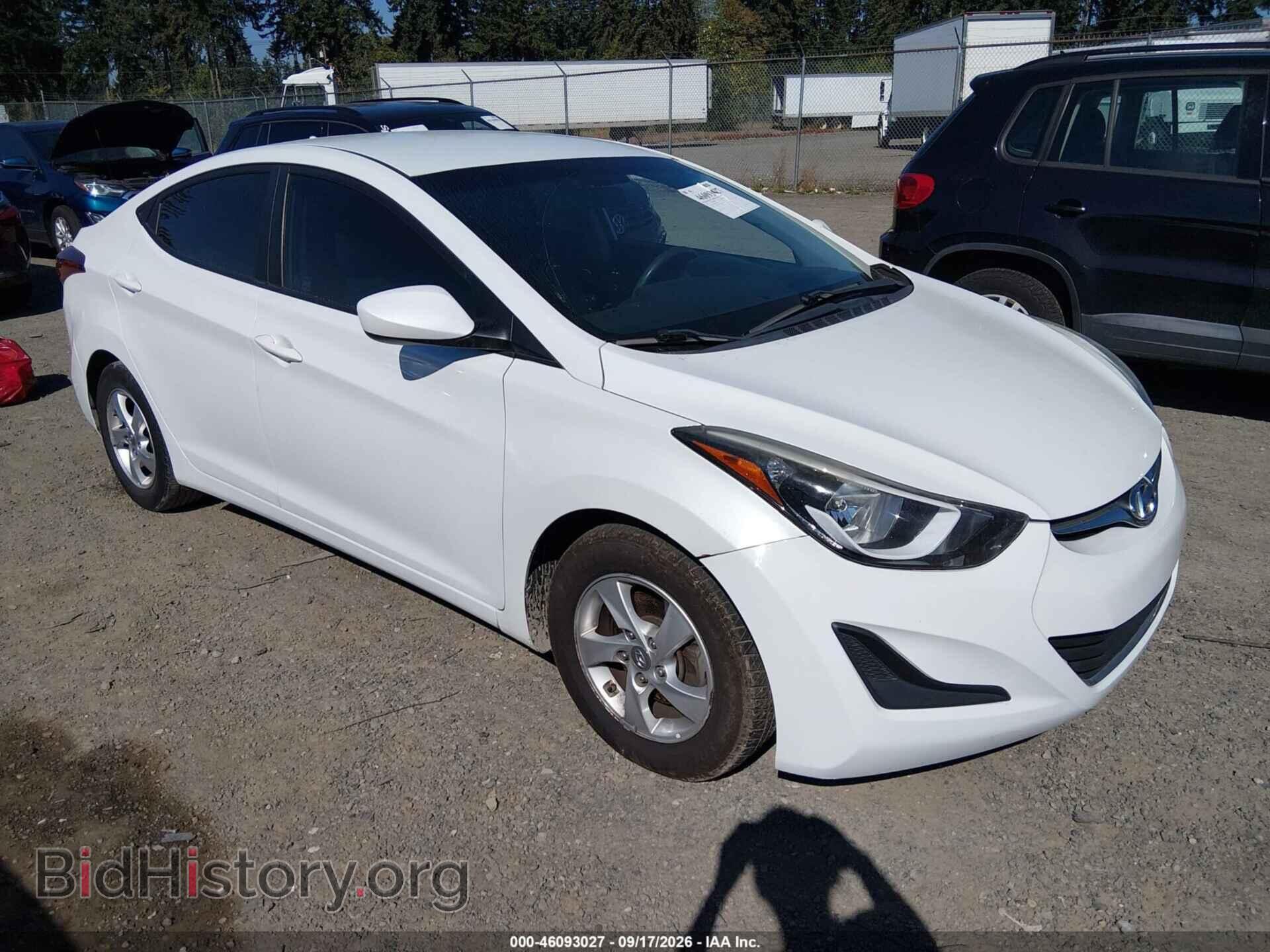Фотография 5NPDH4AE0FH573374 - HYUNDAI ELANTRA 2015