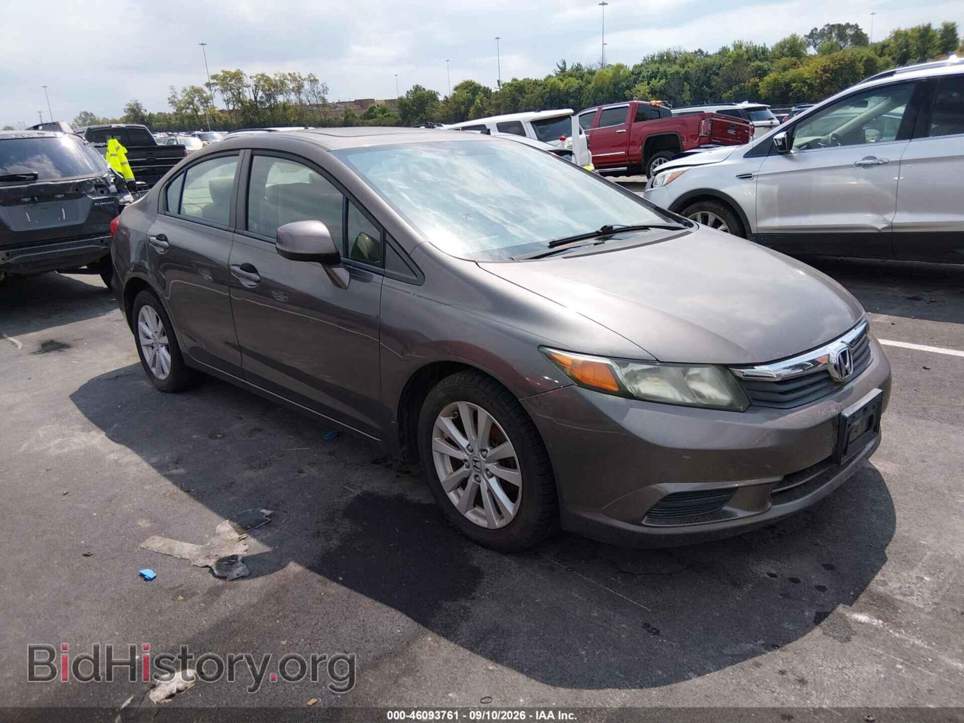 Photo 19XFB2F87CE036342 - HONDA CIVIC 2012