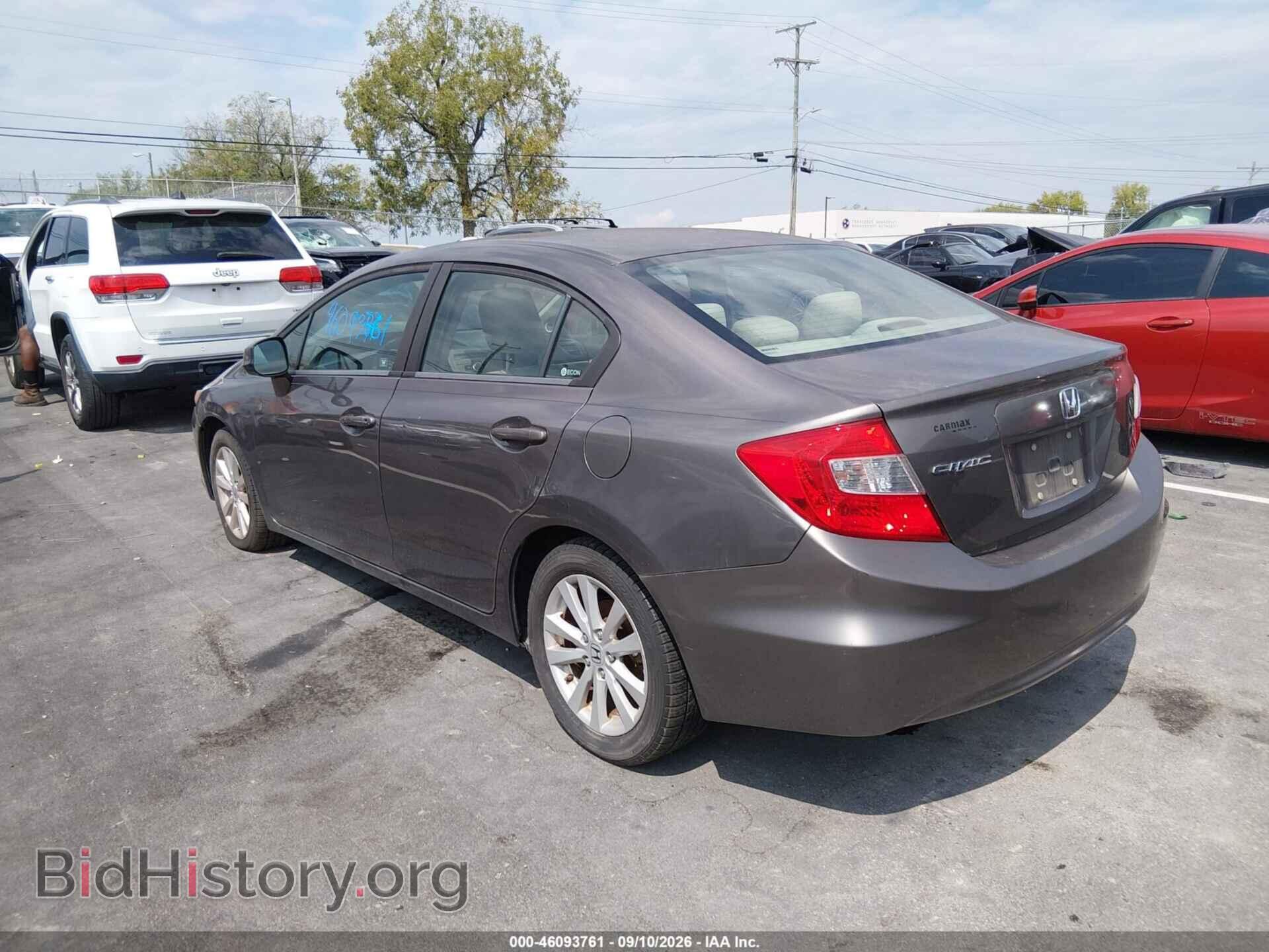 2012 HONDA CIVIC - VIN: 19XFB2F87CE036342 - Фото 3