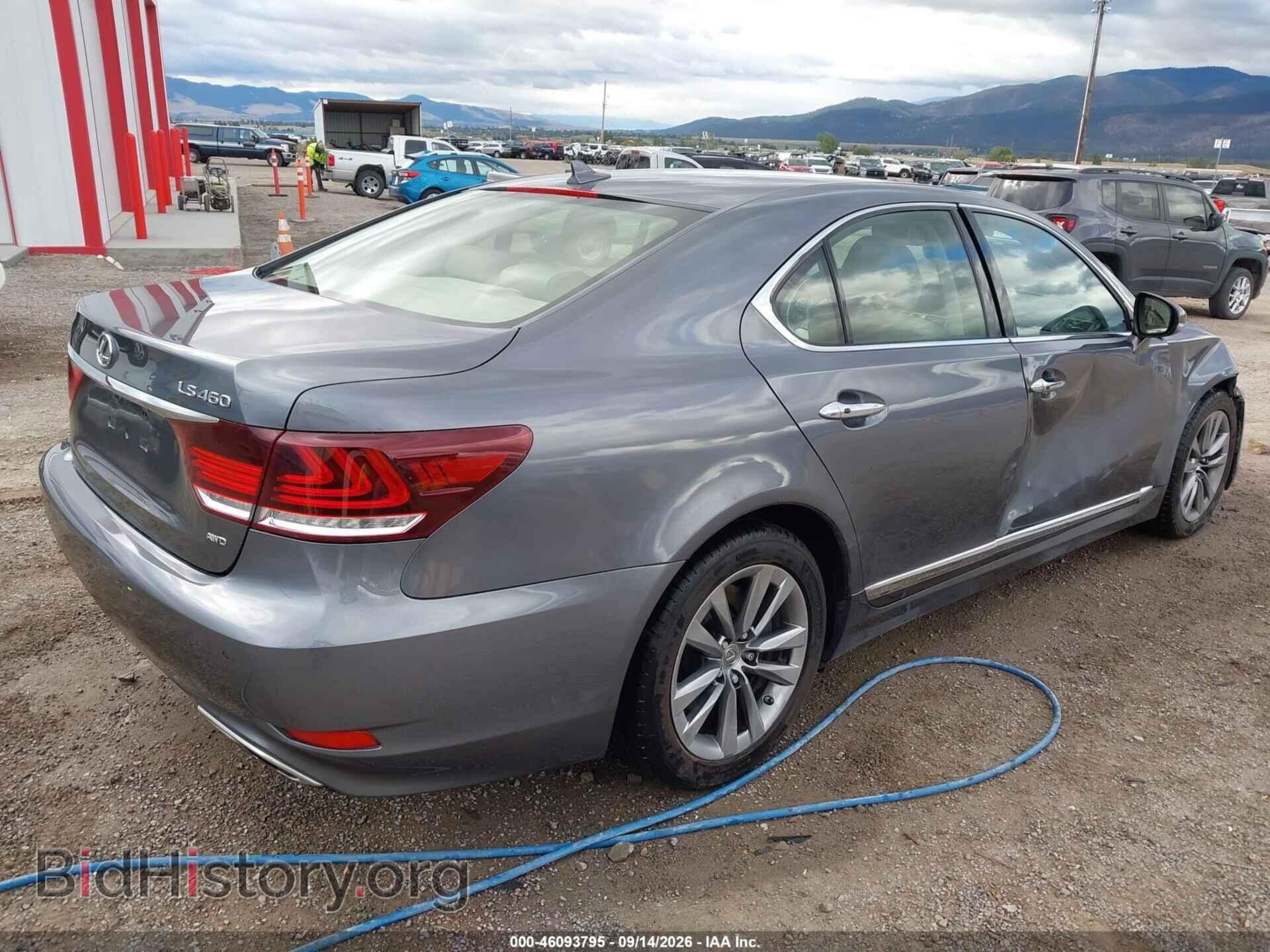 2013 LEXUS LS 460 - VIN: JTHCL5EF2D5018280 - Photo 4