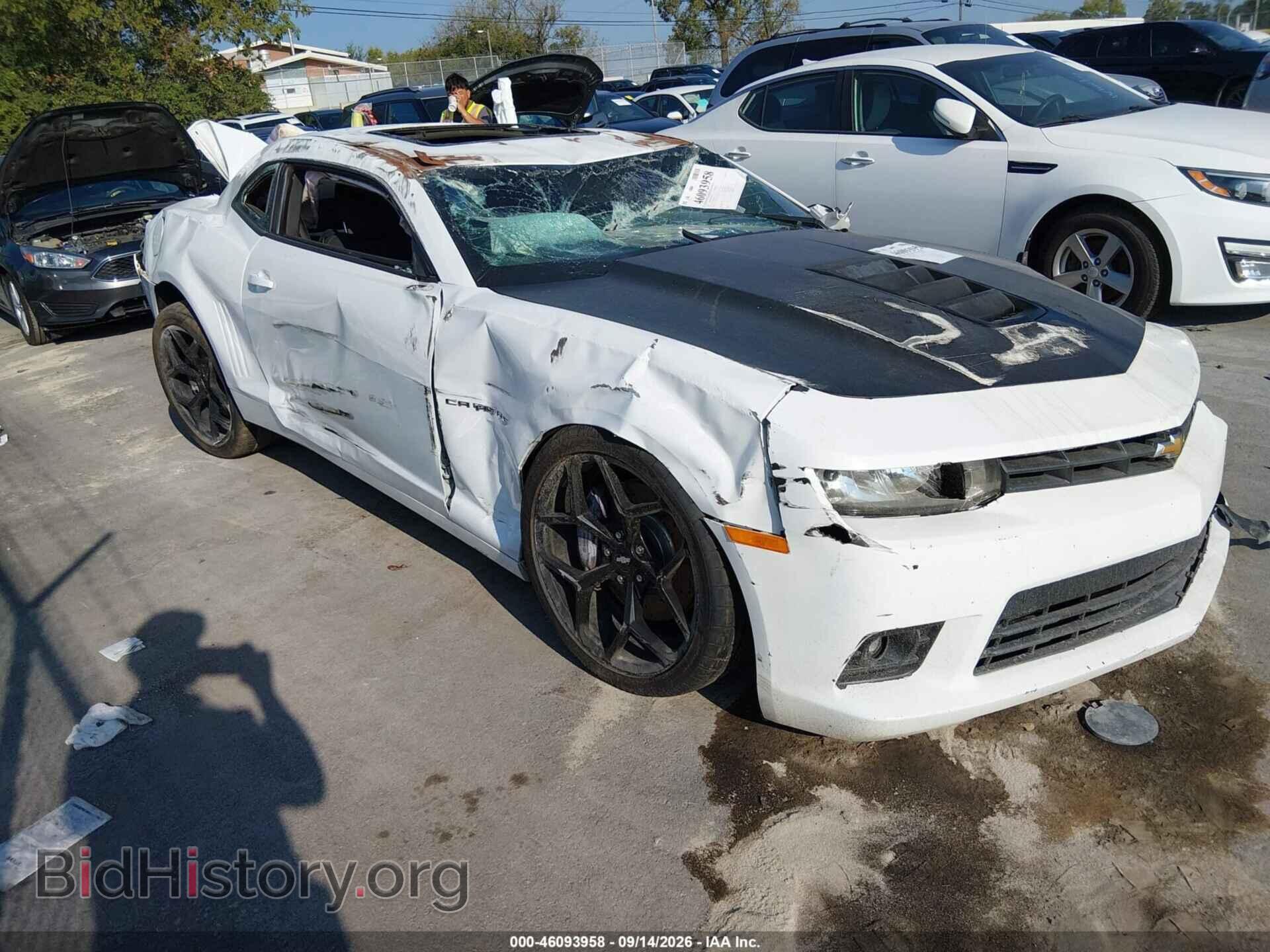 Фотография 2G1FJ1EJ4E9290506 - CHEVROLET CAMARO 2014