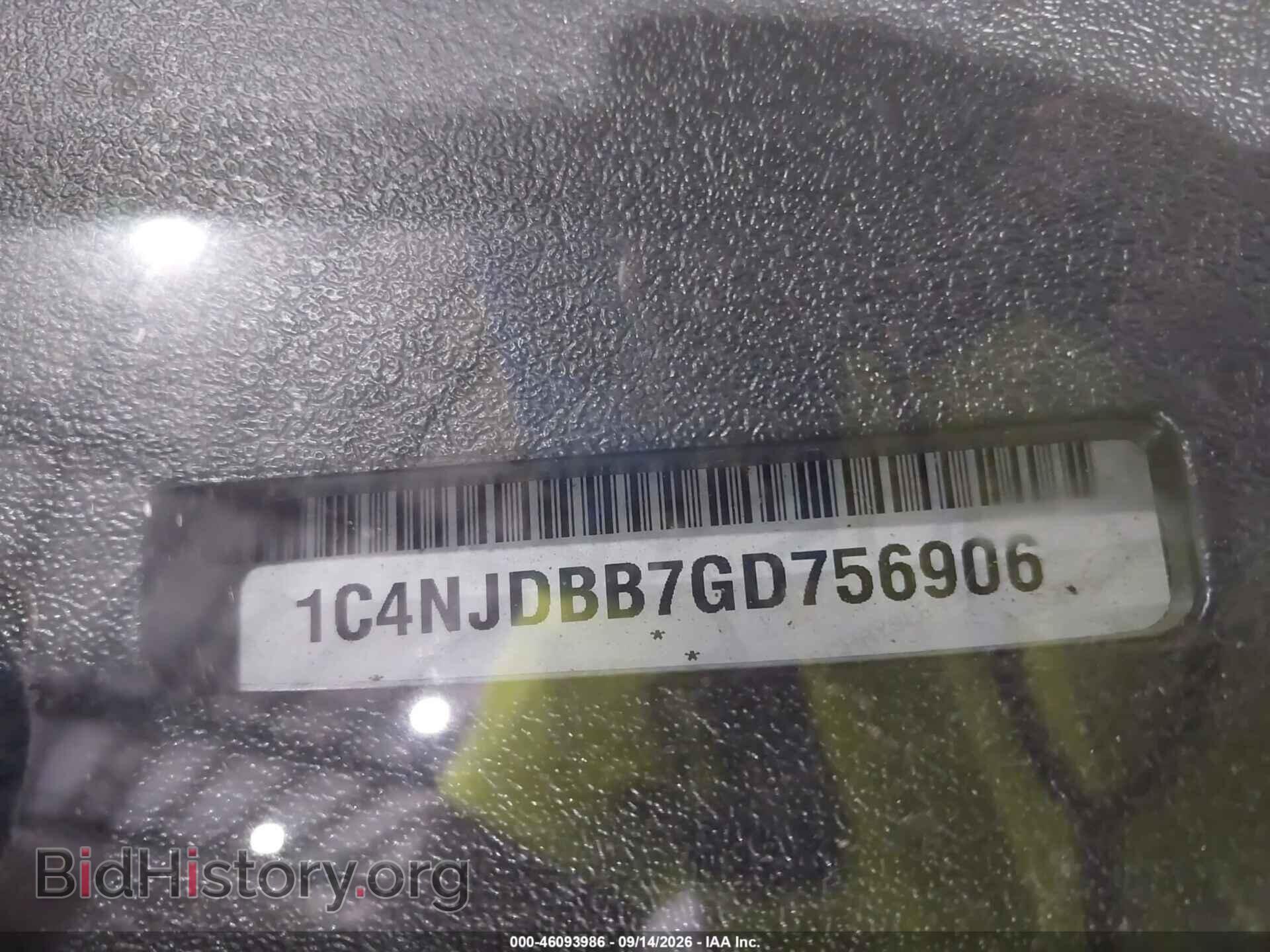 2016 JEEP COMPASS - VIN: 1C4NJDBB7GD756906 - Фото 12