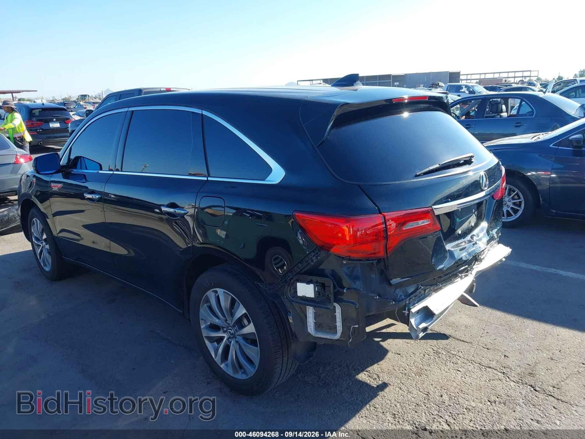 2016 ACURA MDX - VIN: 5FRYD3H42GB013553 - Фото 3
