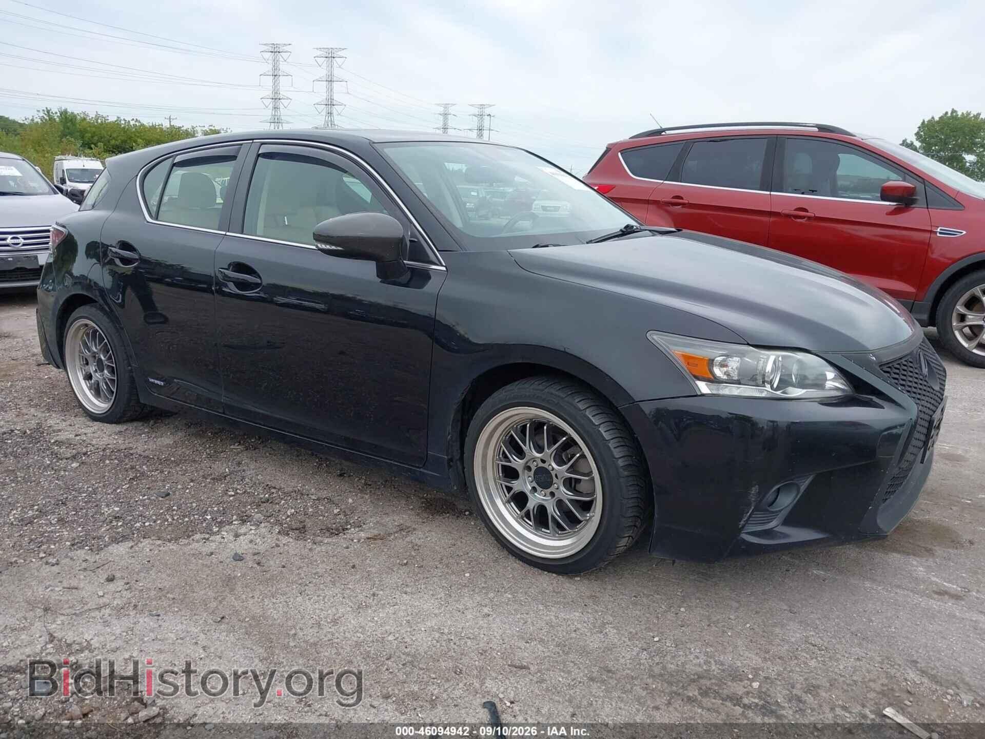 Фотография JTHKD5BH5E2188294 - LEXUS CT 200H 2014