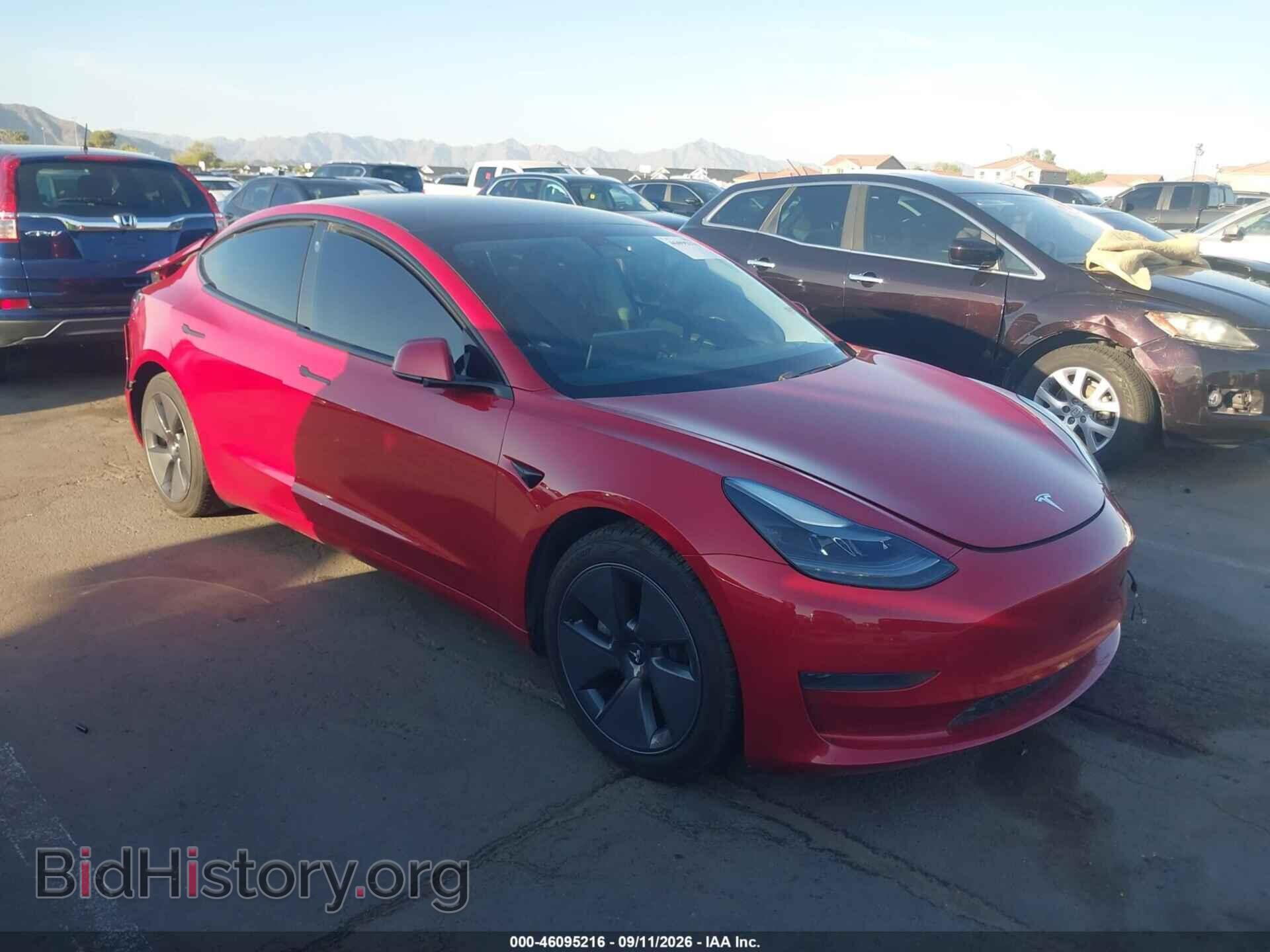 Фотография 5YJ3E1EA8MF009462 - TESLA MODEL 3 2021