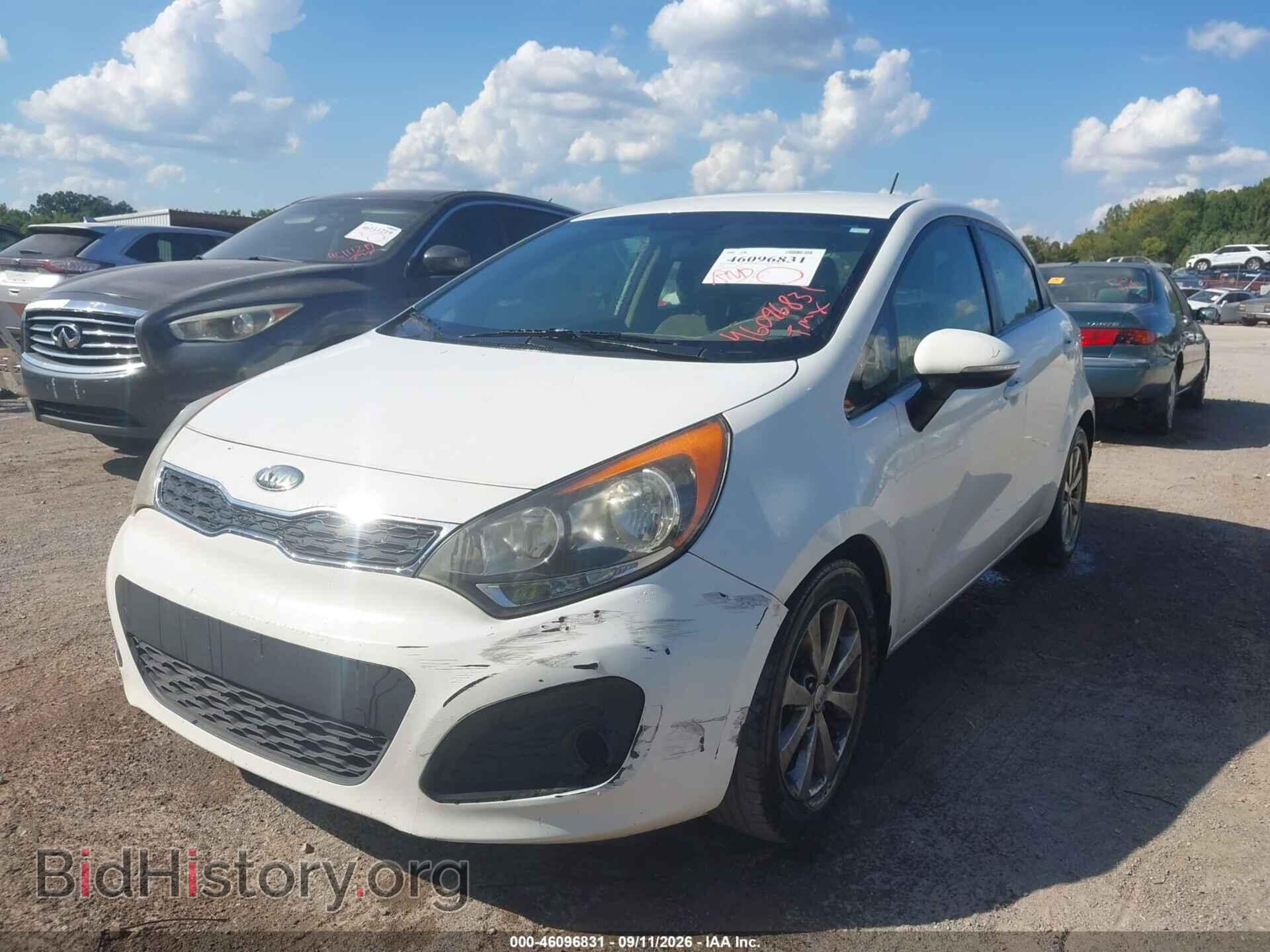 2013 KIA RIO - VIN: KNADN5A36D6198656 - Photo 2