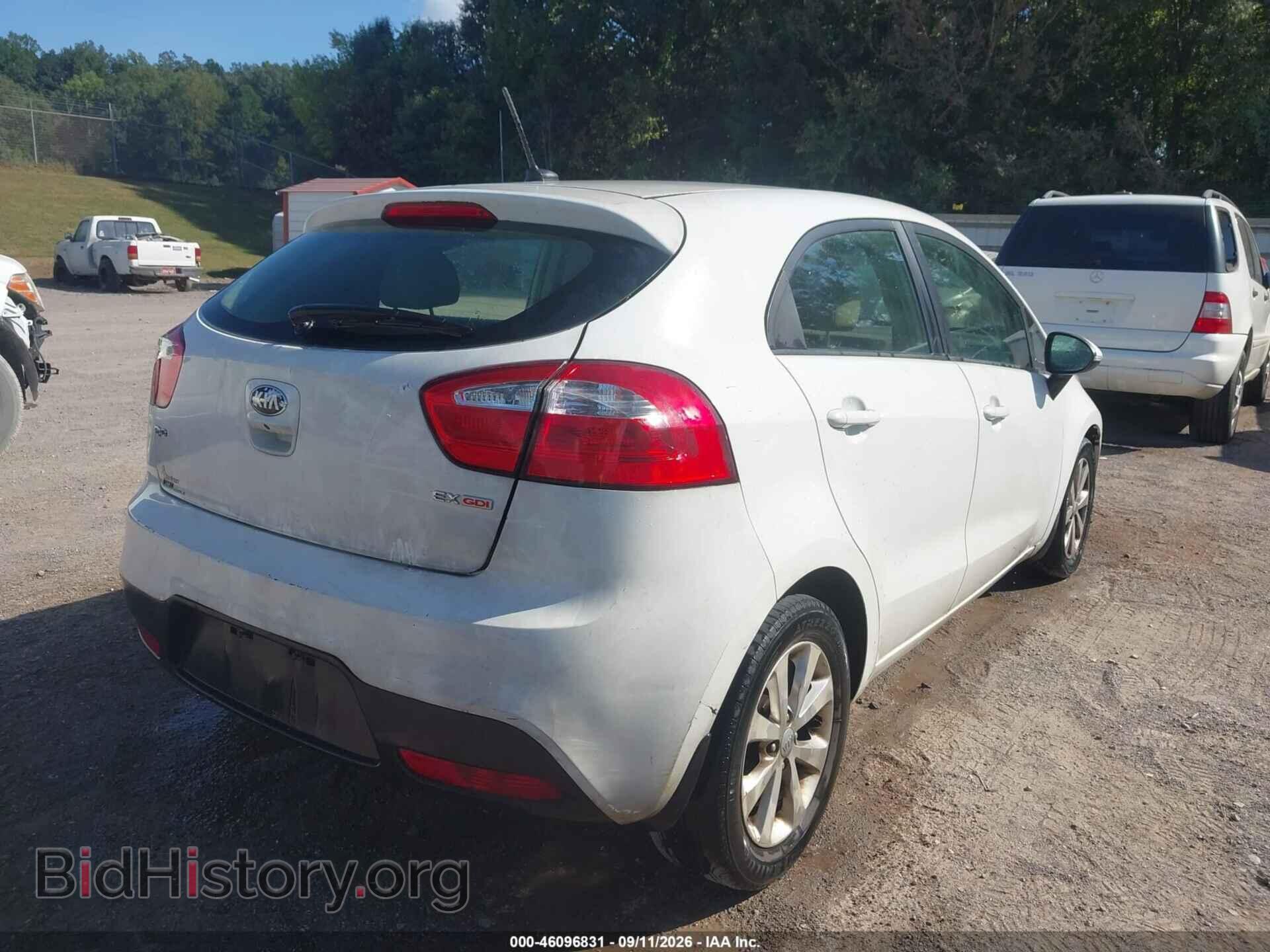 2013 KIA RIO - VIN: KNADN5A36D6198656 - Photo 4