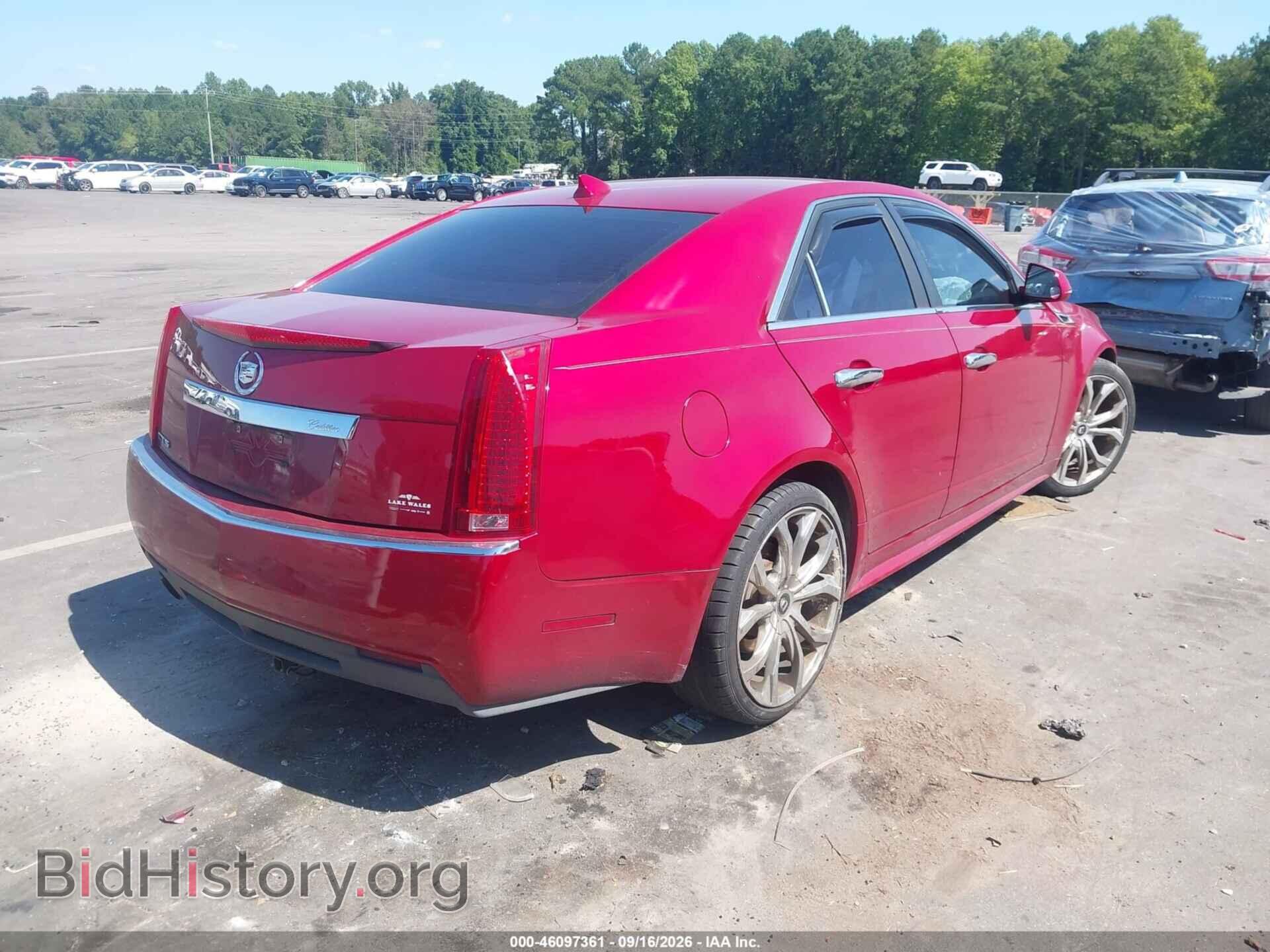 2012 Cadillac CTS (VIN 1G6DE5E52C0110558) — фото 4 из 17