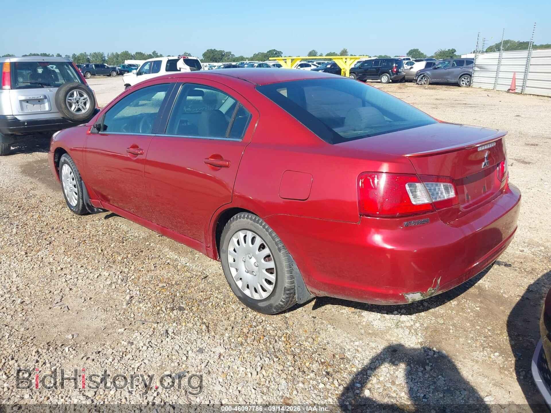 2012 MITSUBISHI GALANT - VIN: 4A32B3FF9CE024446 - Photo 3