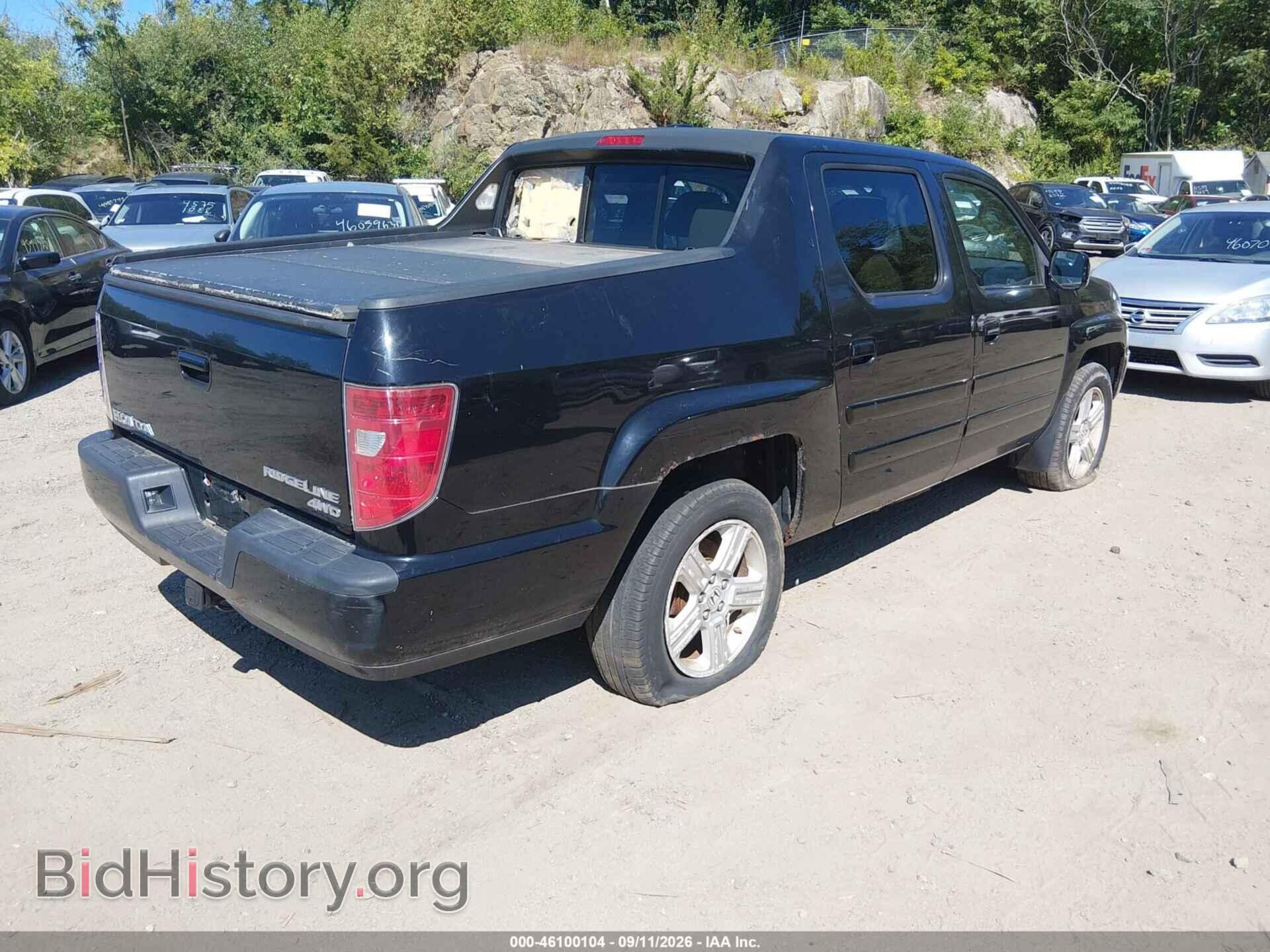 2010 HONDA RIDGELINE - VIN: 5FPYK1F55AB008482 - Фото 4