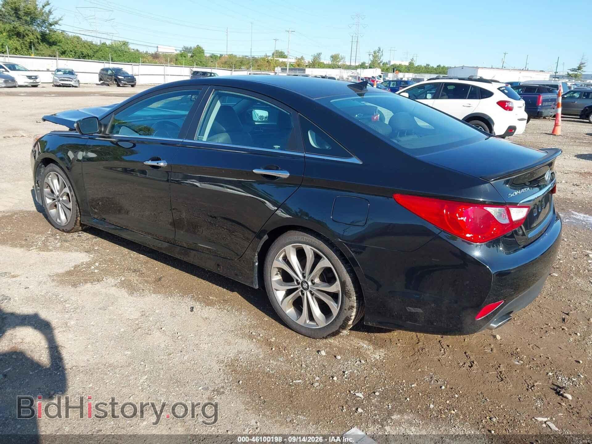 2014 HYUNDAI SONATA - VIN: 5NPEC4AC1EH911526 - Фото 3