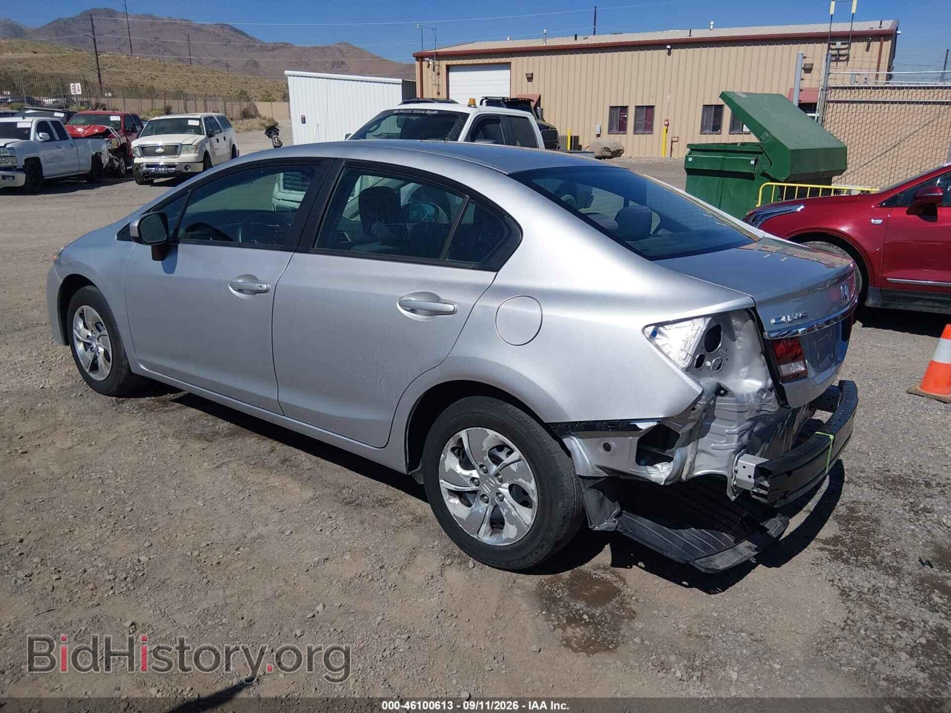 2014 HONDA CIVIC - VIN: 19XFB2F50EE262389 - Фото 3
