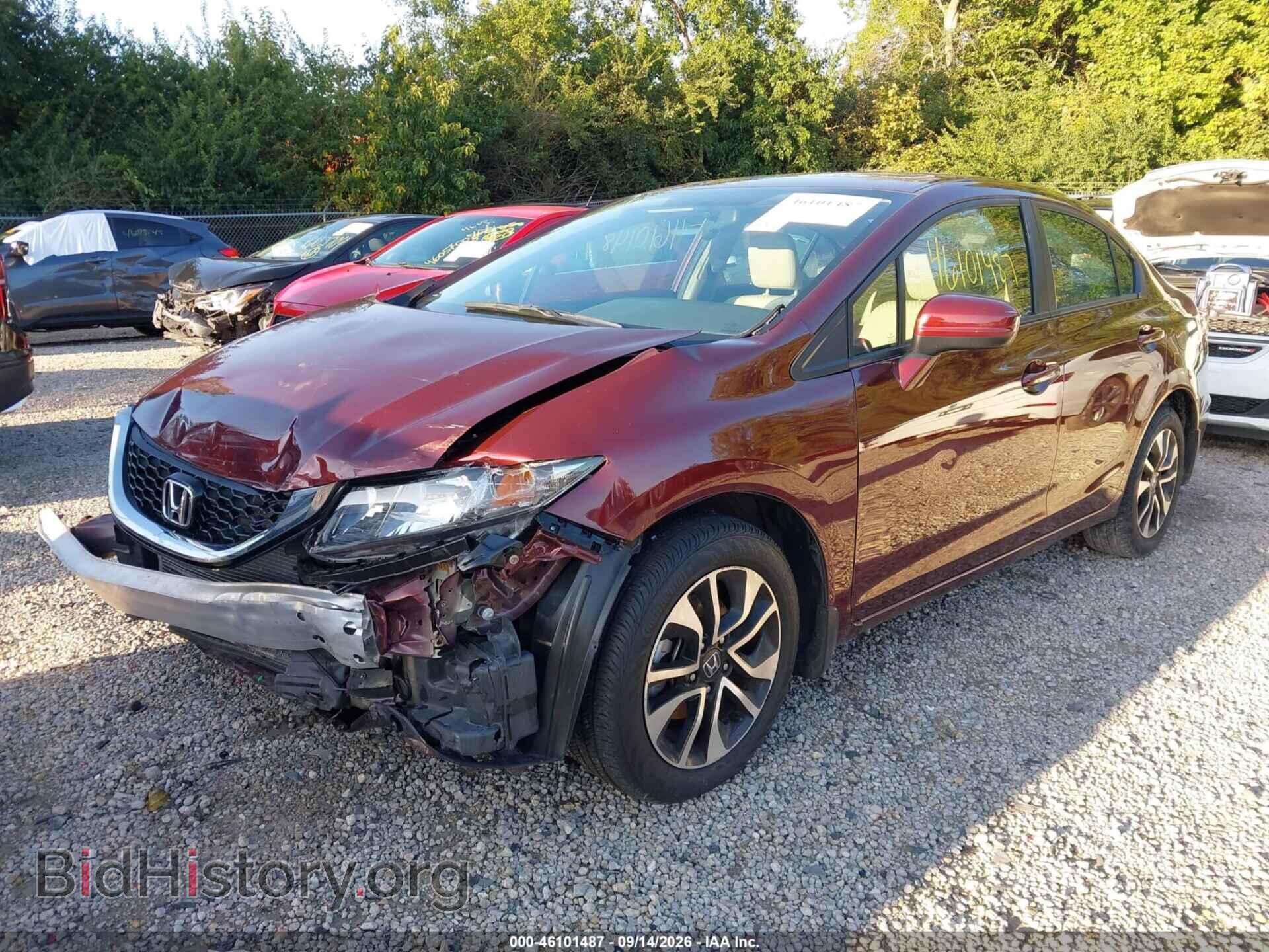2014 HONDA CIVIC - VIN: 19XFB2F88EE034375 - Photo 2
