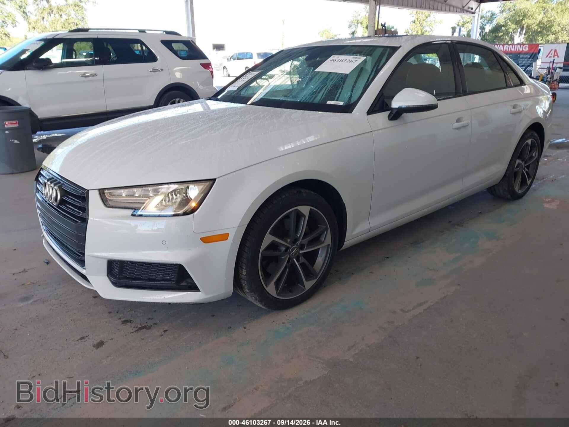 2019 AUDI A4 - VIN: WAUGMAF49KN013450 - Photo 2