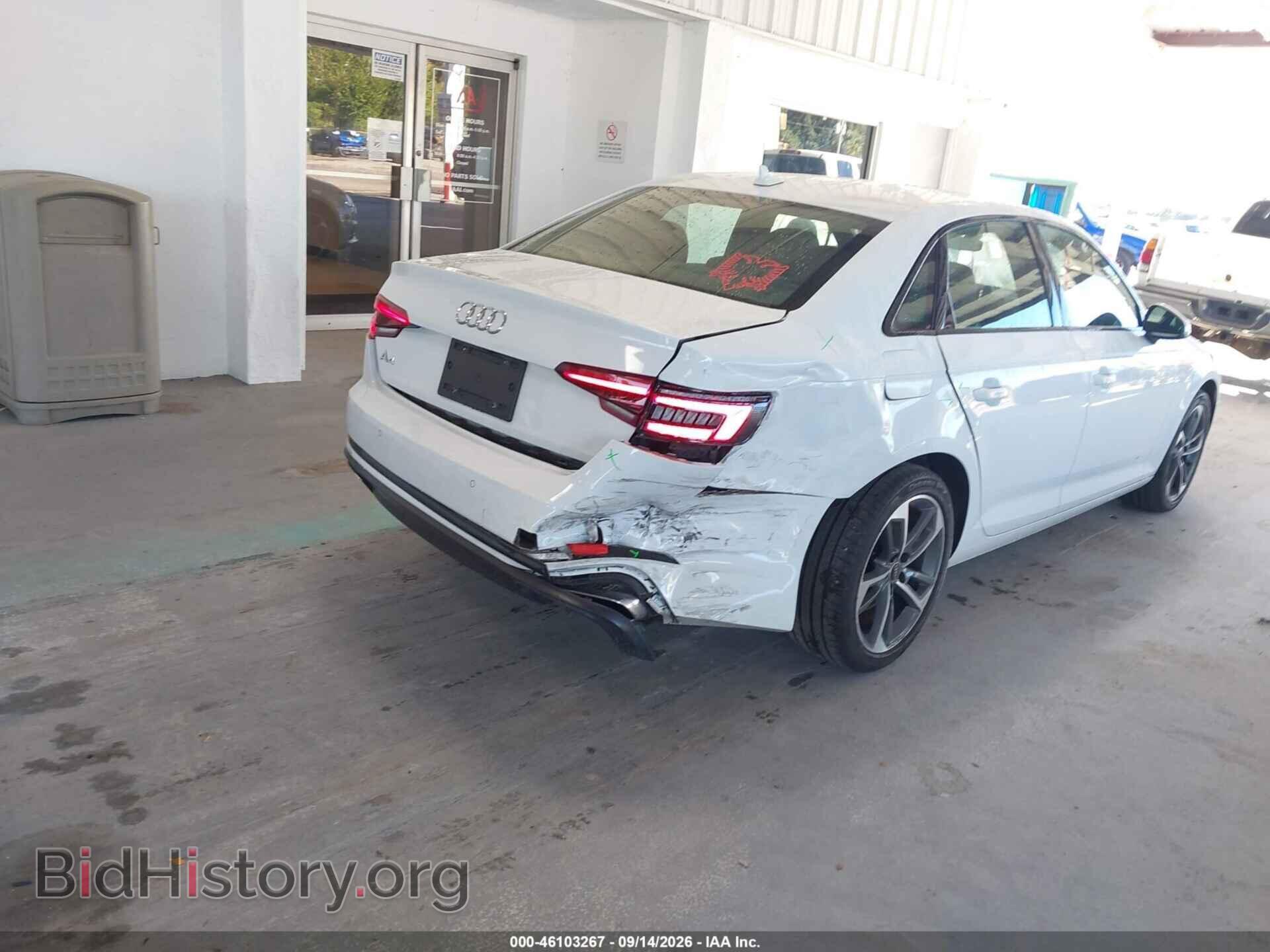 2019 AUDI A4 - VIN: WAUGMAF49KN013450 - Photo 4
