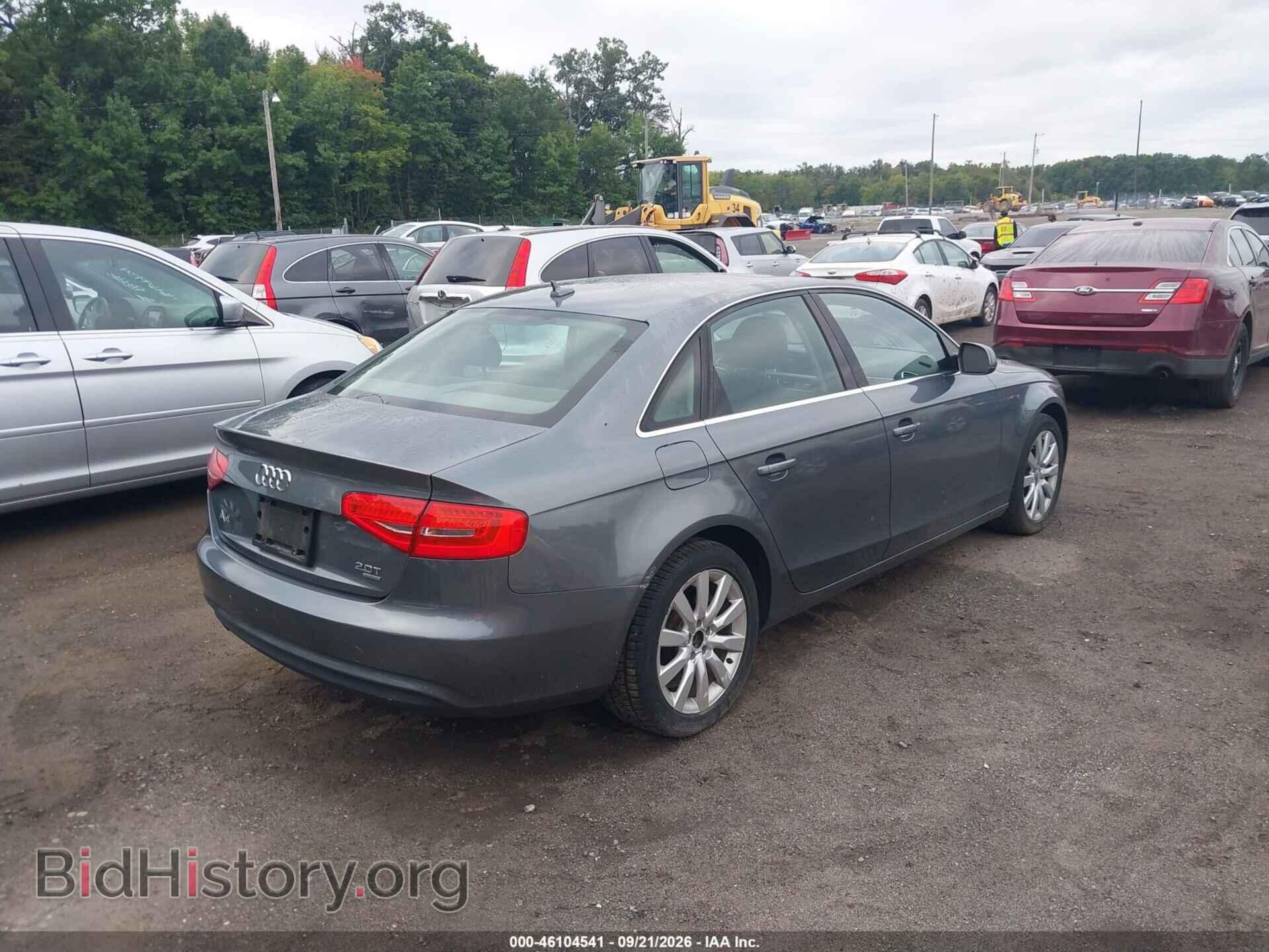 2013 AUDI A4 - VIN: WAUBFAFL6DN036585 - Photo 4