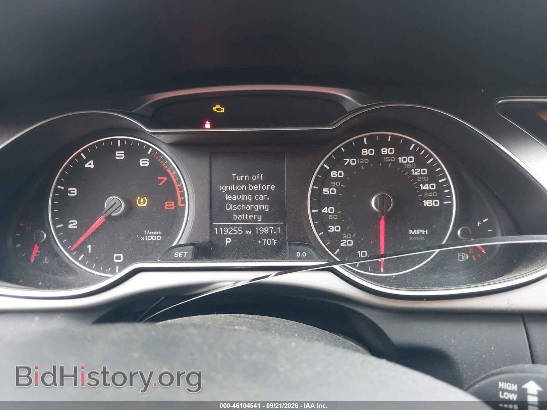 2013 AUDI A4 - VIN: WAUBFAFL6DN036585 - Photo 7