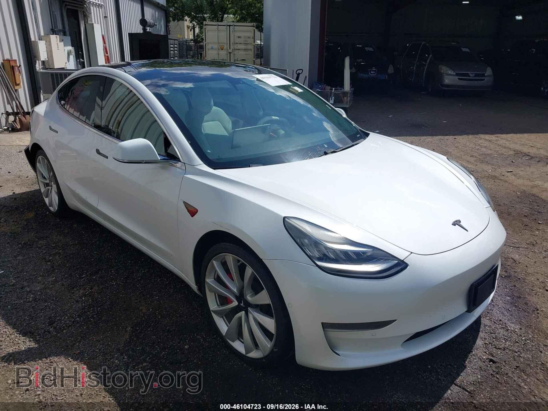 Фотография 5YJ3E1EB7KF368128 - TESLA MODEL 3 2019