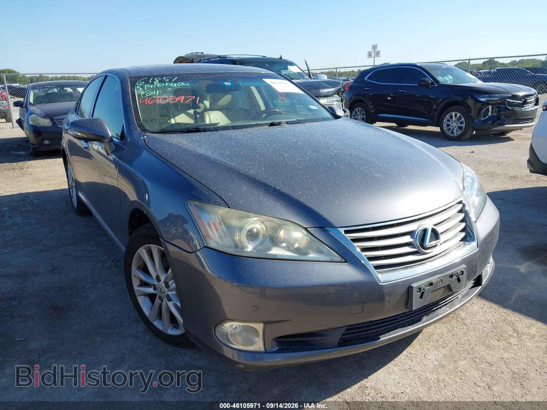 Photo JTHBK1EG2C2492701 - LEXUS ES 2012
