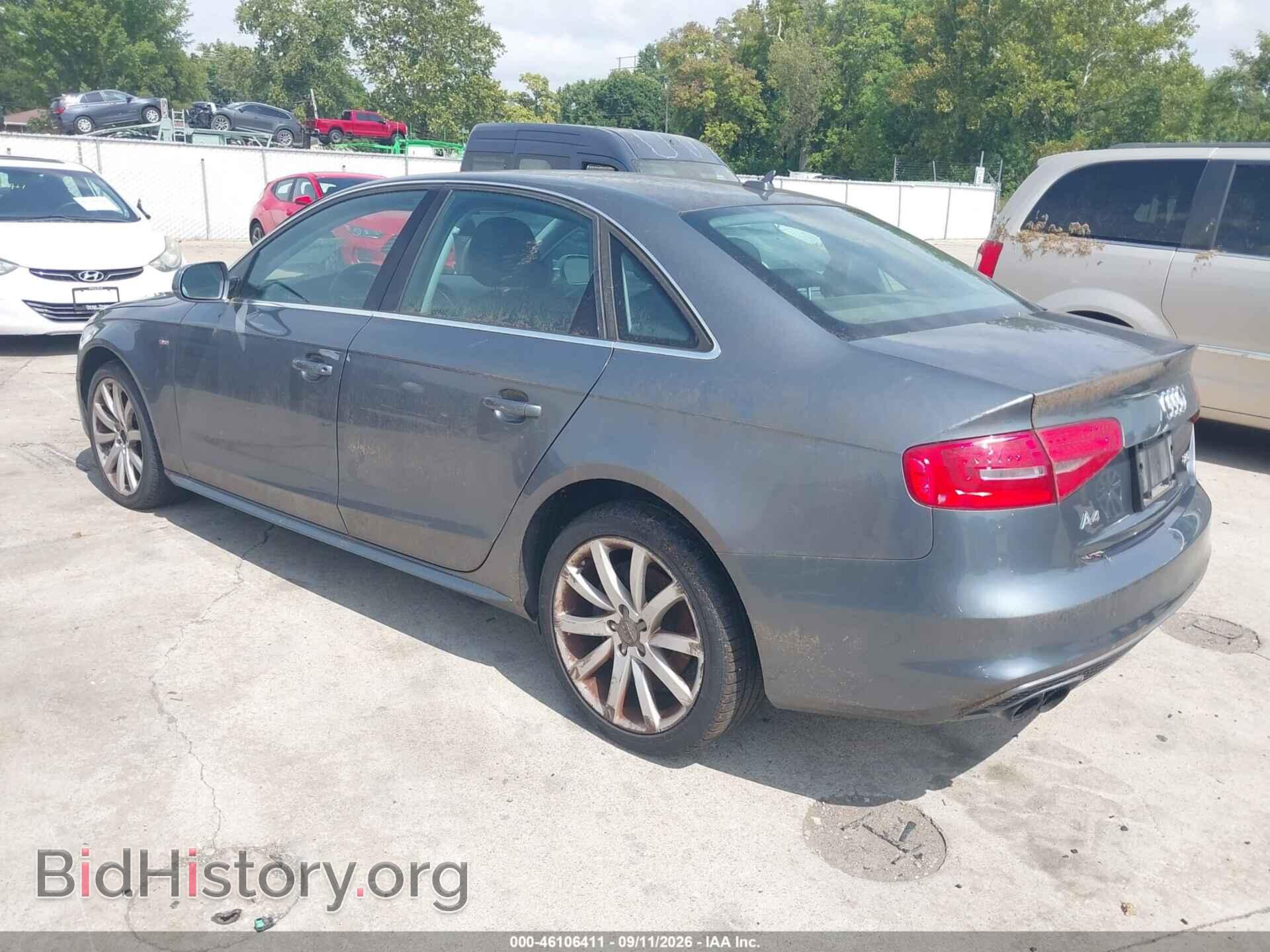 2014 AUDI A4 - VIN: WAUBFAFL0EA052743 - Фото 3