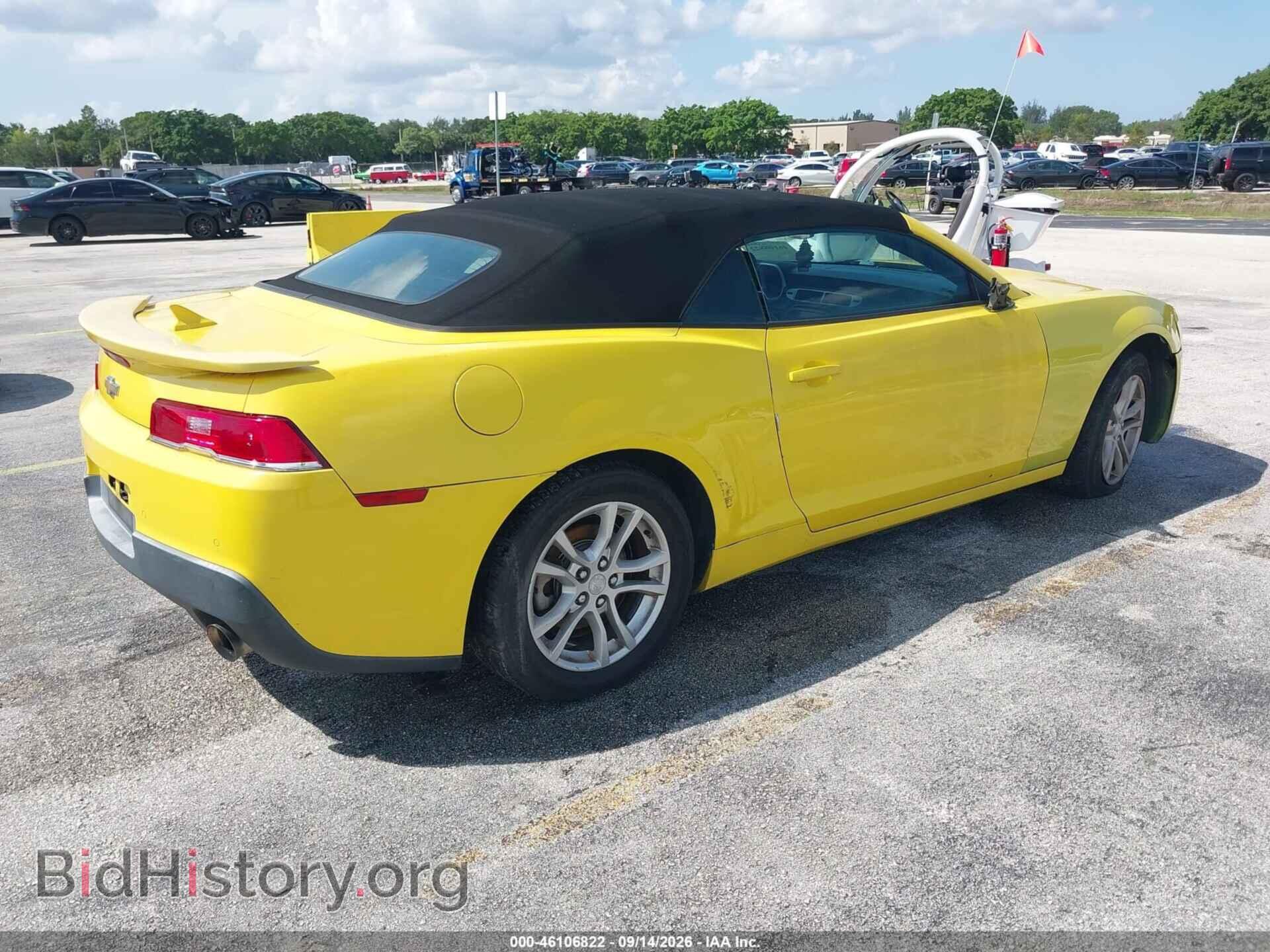 2015 CHEVROLET CAMARO - VIN: 2G1FD3D32F9103187 - Photo 4