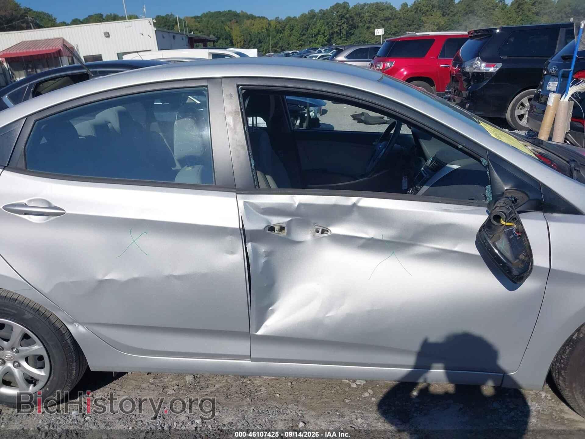2014 HYUNDAI ACCENT - VIN: KMHCT4AEXEU689790 - Фото 6