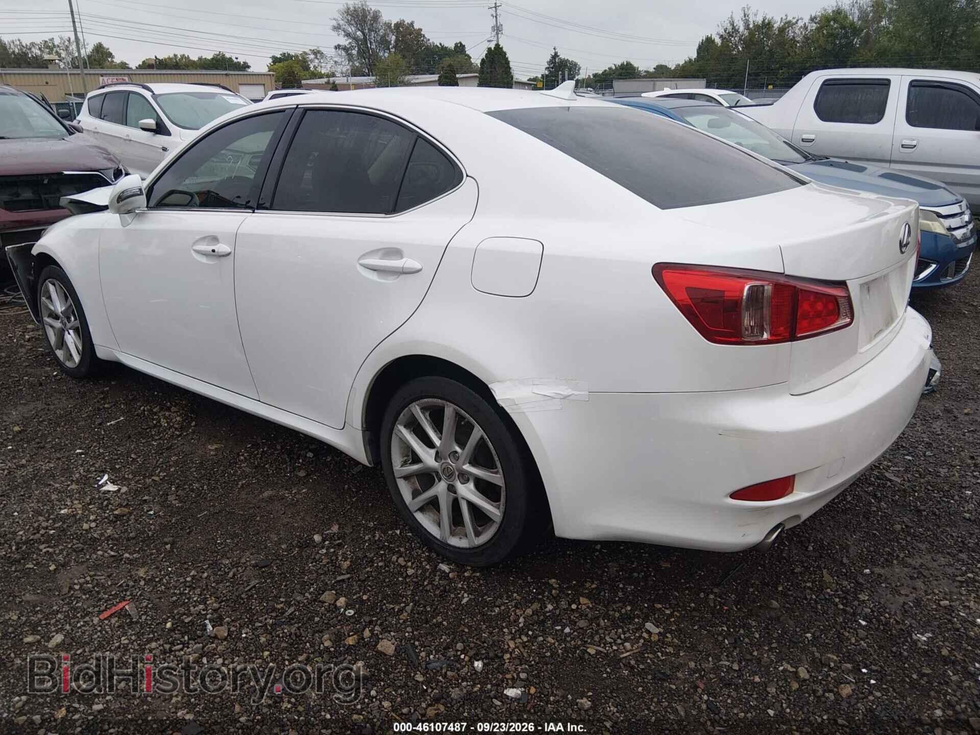 2012 LEXUS IS 250 - VIN: JTHCF5C29C5060371 - Фото 3