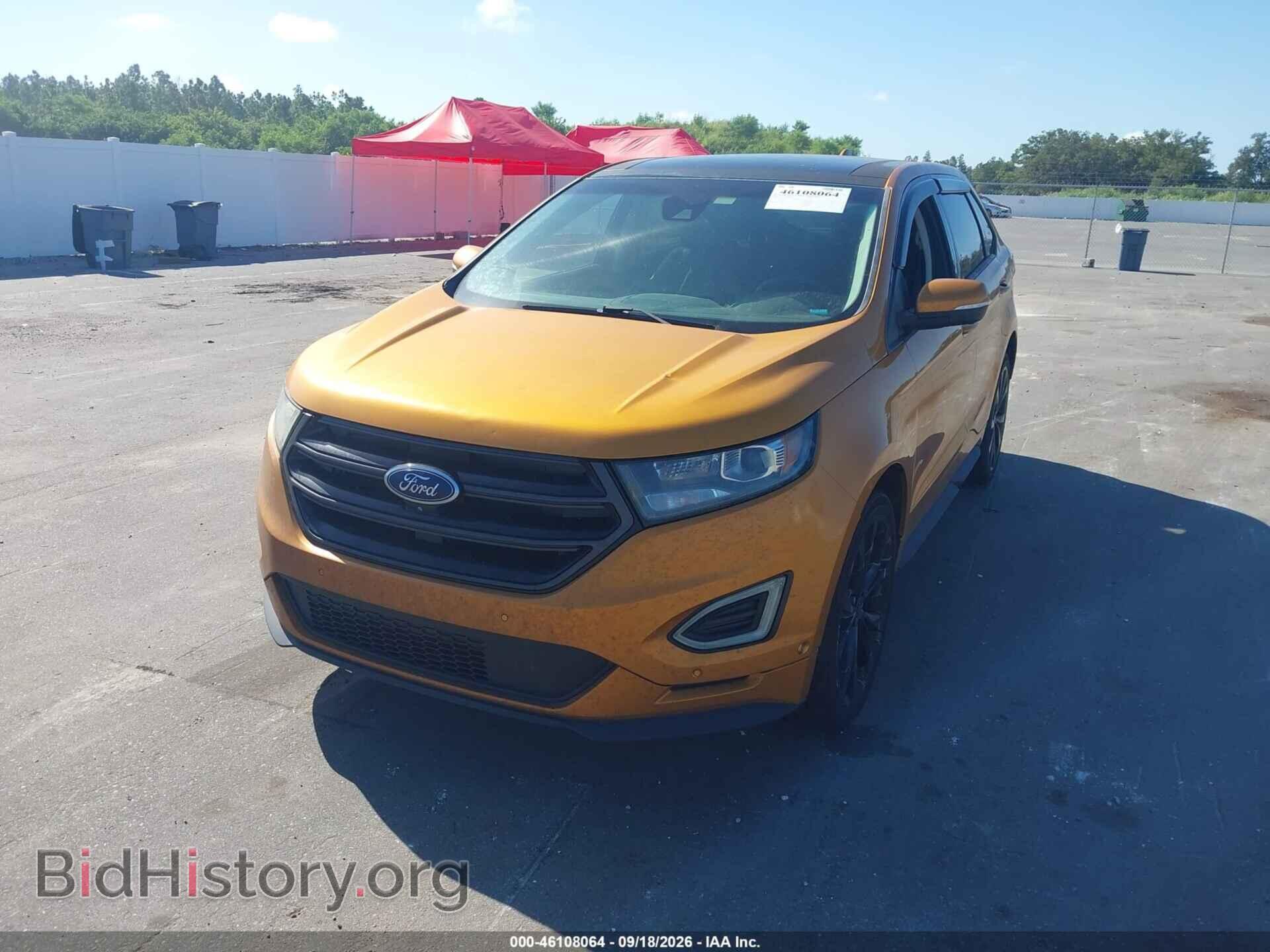 2015 FORD EDGE - VIN: 2FMTK4AP9FBC22288 - Фото 2
