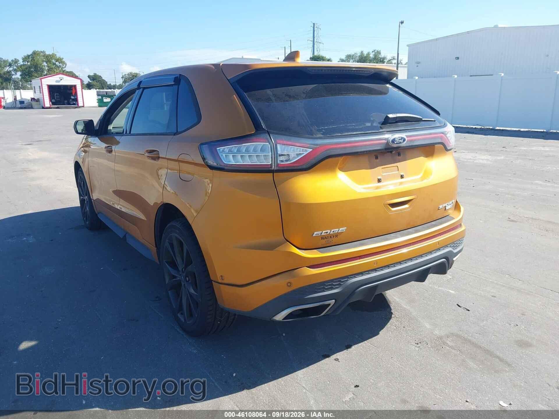 2015 FORD EDGE - VIN: 2FMTK4AP9FBC22288 - Фото 3