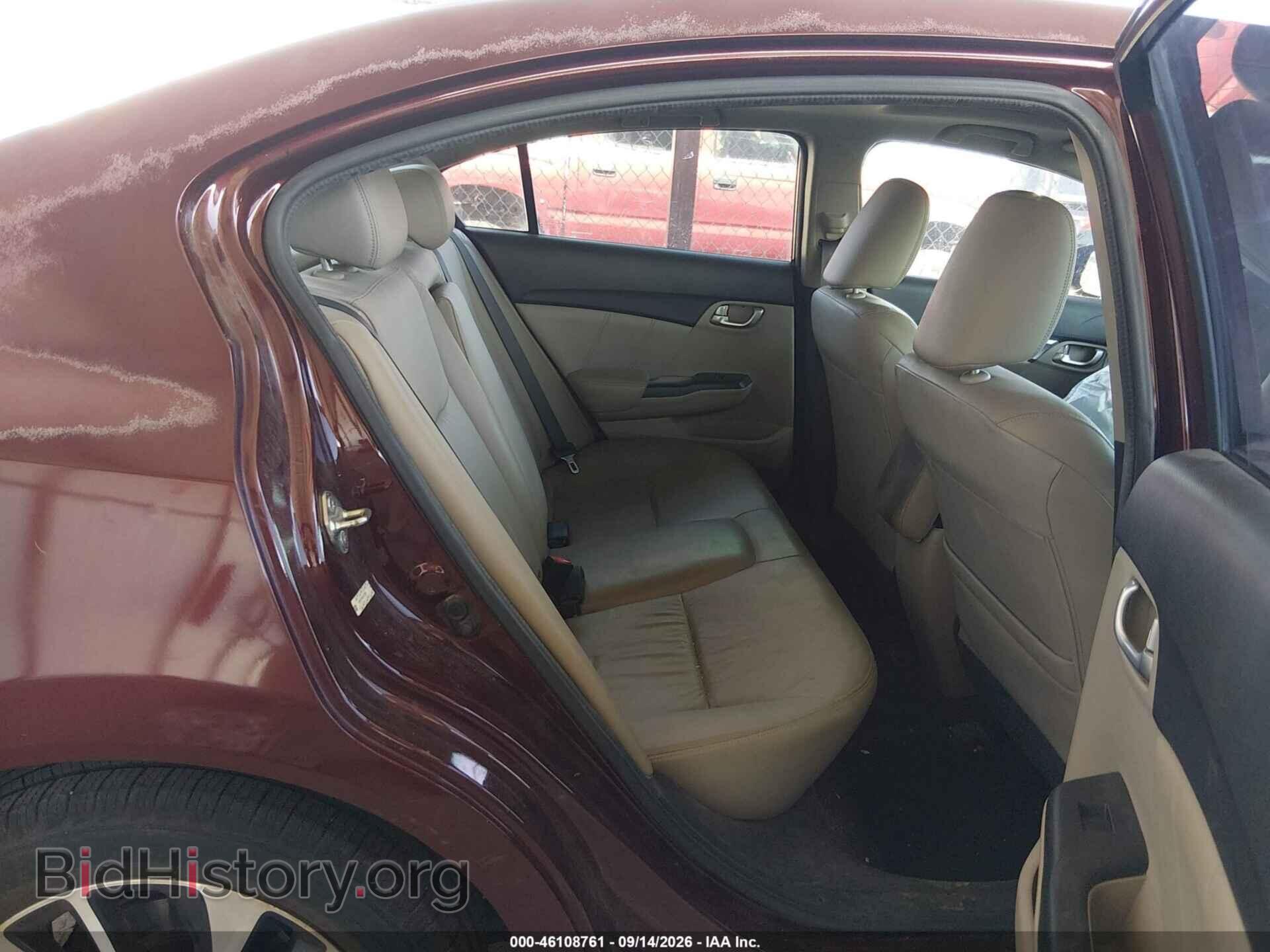 2013 HONDA CIVIC - VIN: 2HGFB2F94DH507086 - Фото 8