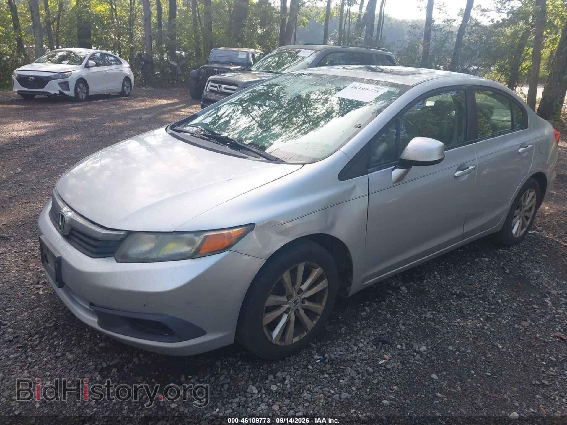 2012 HONDA CIVIC - VIN: 19XFB2F84CE330359 - Фото 2