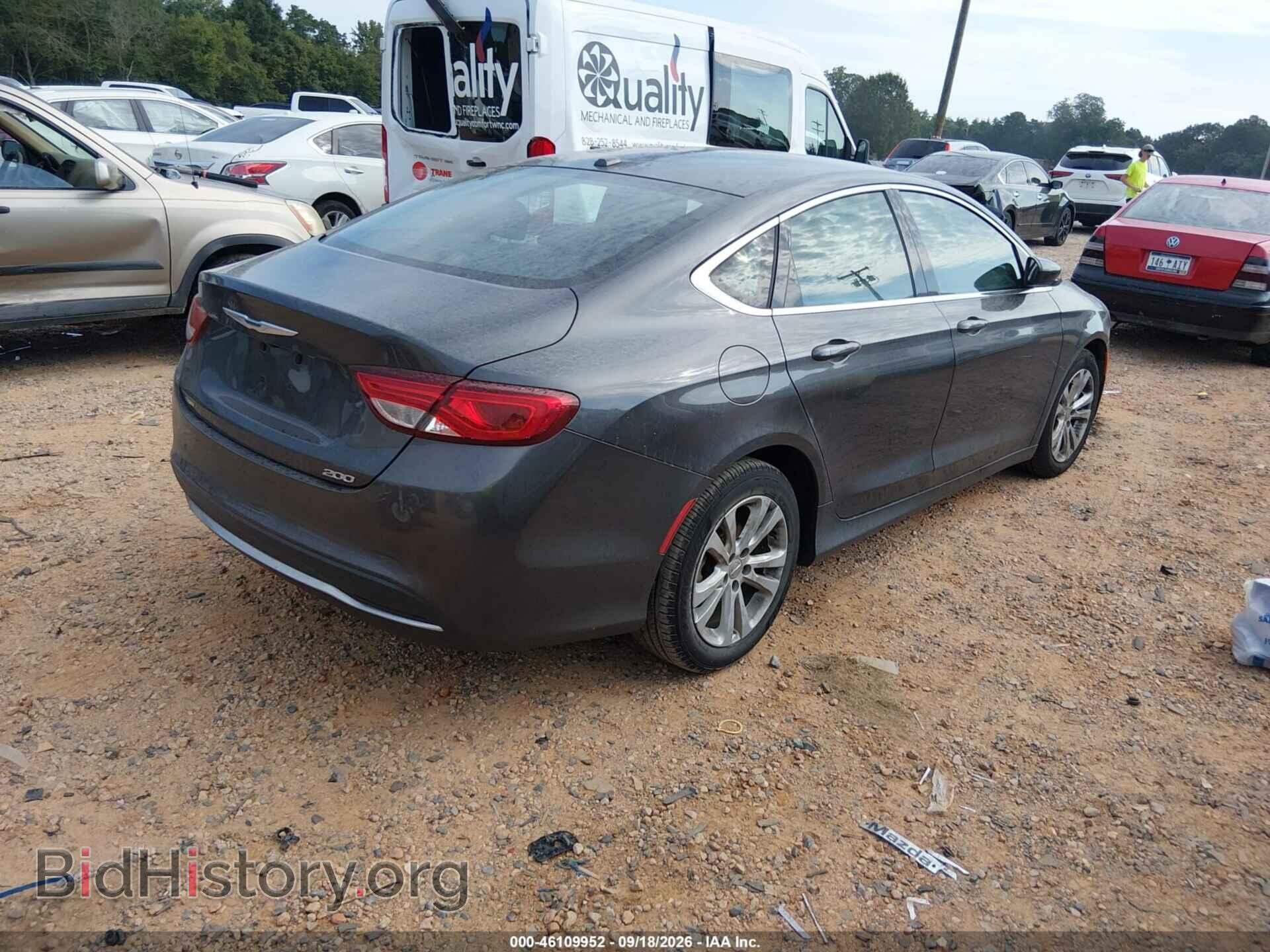 2015 CHRYSLER 200 - VIN: 1C3CCCAB5FN603449 - Photo 4