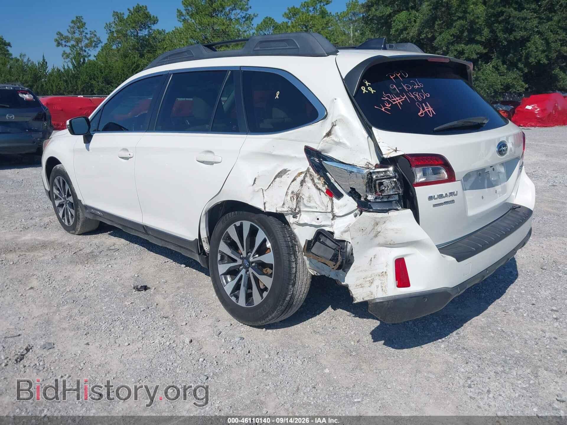 2017 SUBARU OUTBACK - VIN: 4S4BSANC4H3388884 - Фото 3