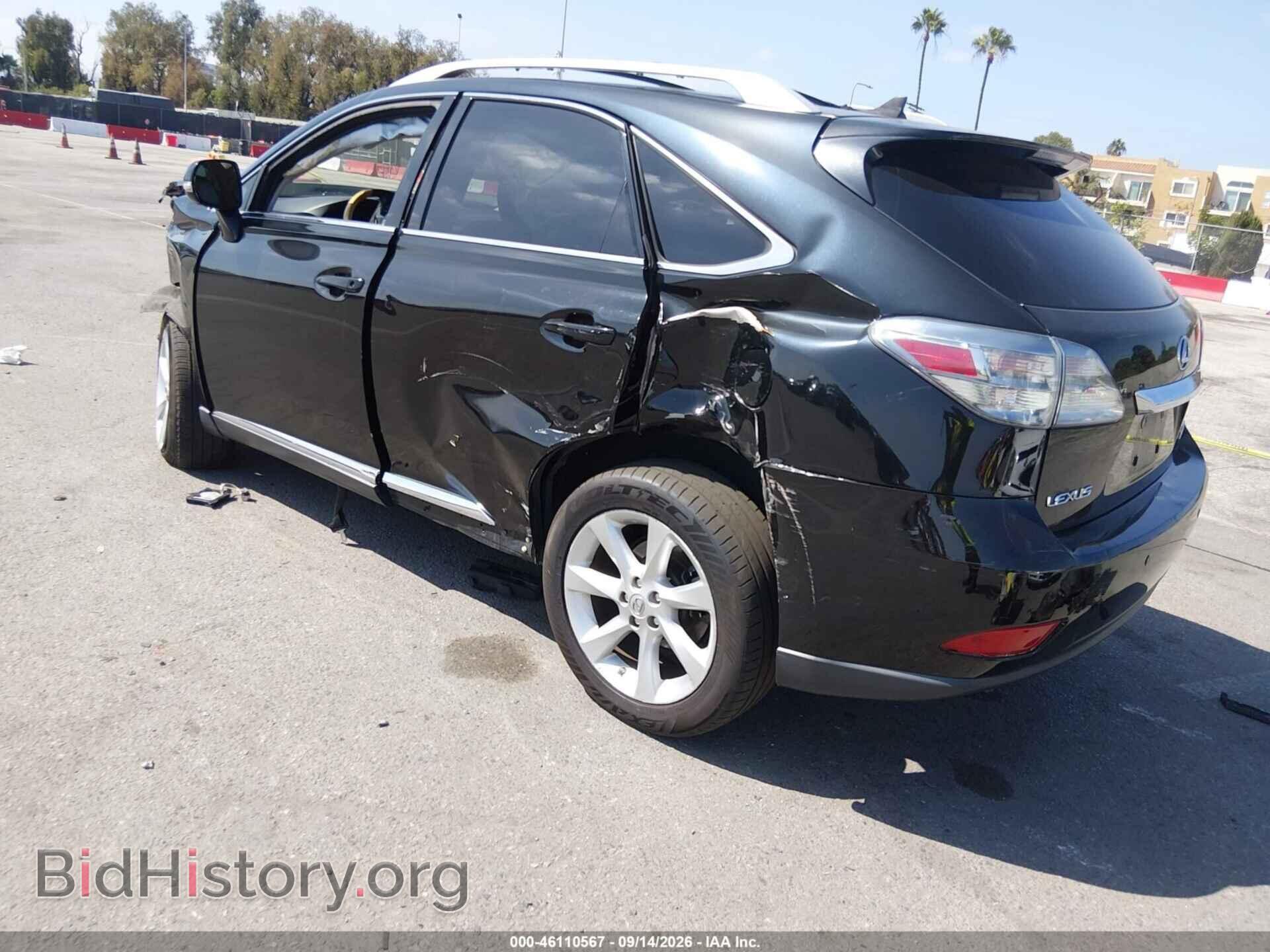 2010 LEXUS RX 350 - VIN: 2T2ZK1BA7AC012100 - Photo 3