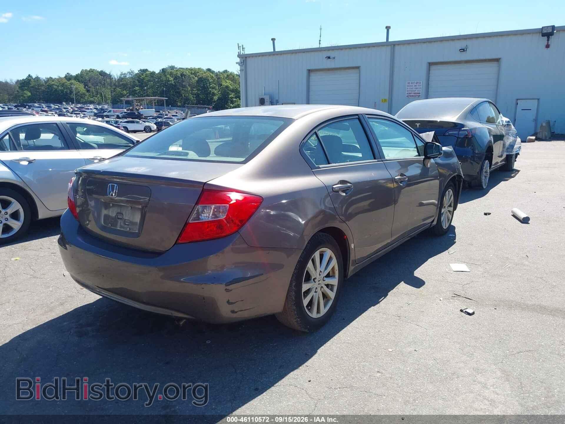 2012 HONDA CIVIC - VIN: 2HGFB2F80CH521069 - Photo 4