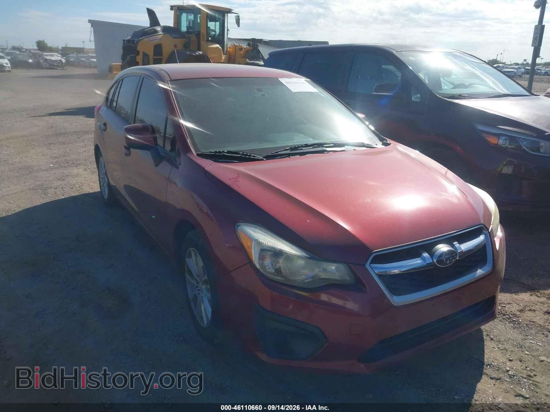 Фотография JF1GPAC69EH333599 - SUBARU IMPREZA 2014