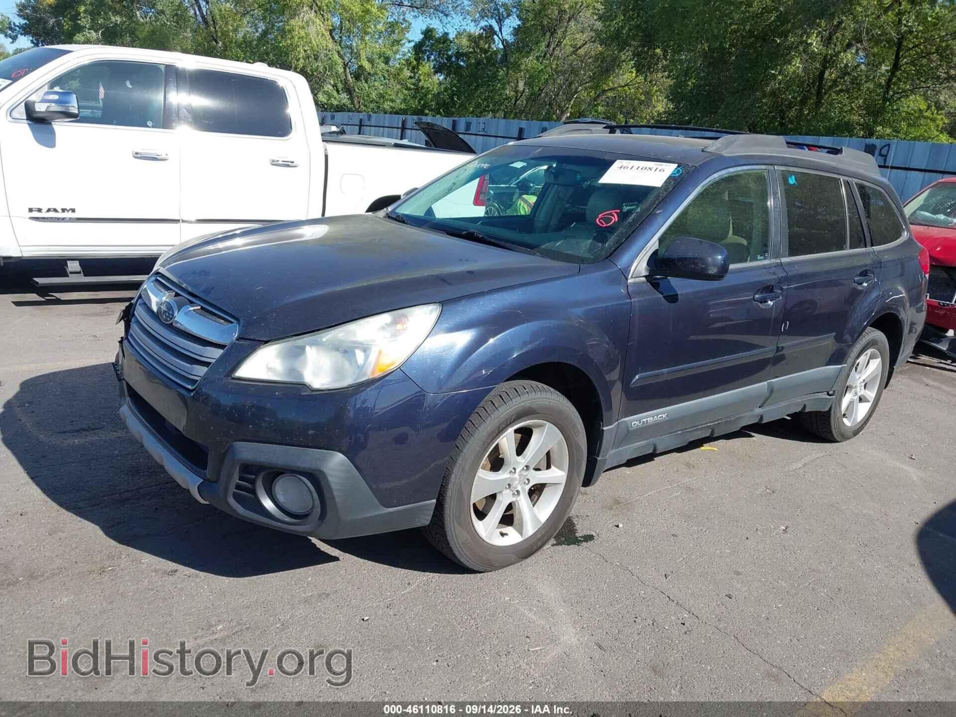 2013 SUBARU OUTBACK - VIN: 4S4BRDKC7D2203163 - Фото 2