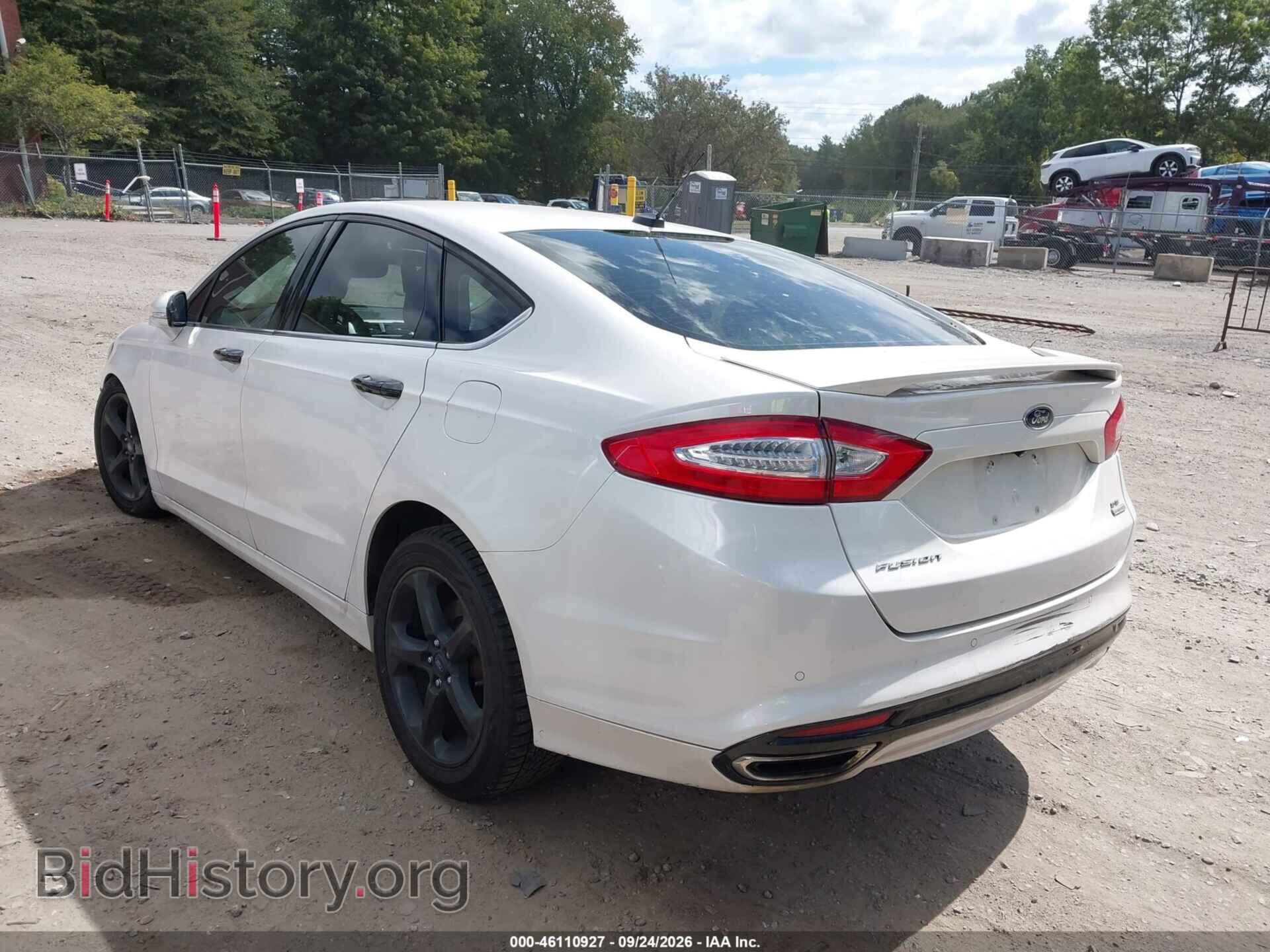 2013 FORD FUSION - VIN: 3FA6P0H92DR381161 - Фото 3