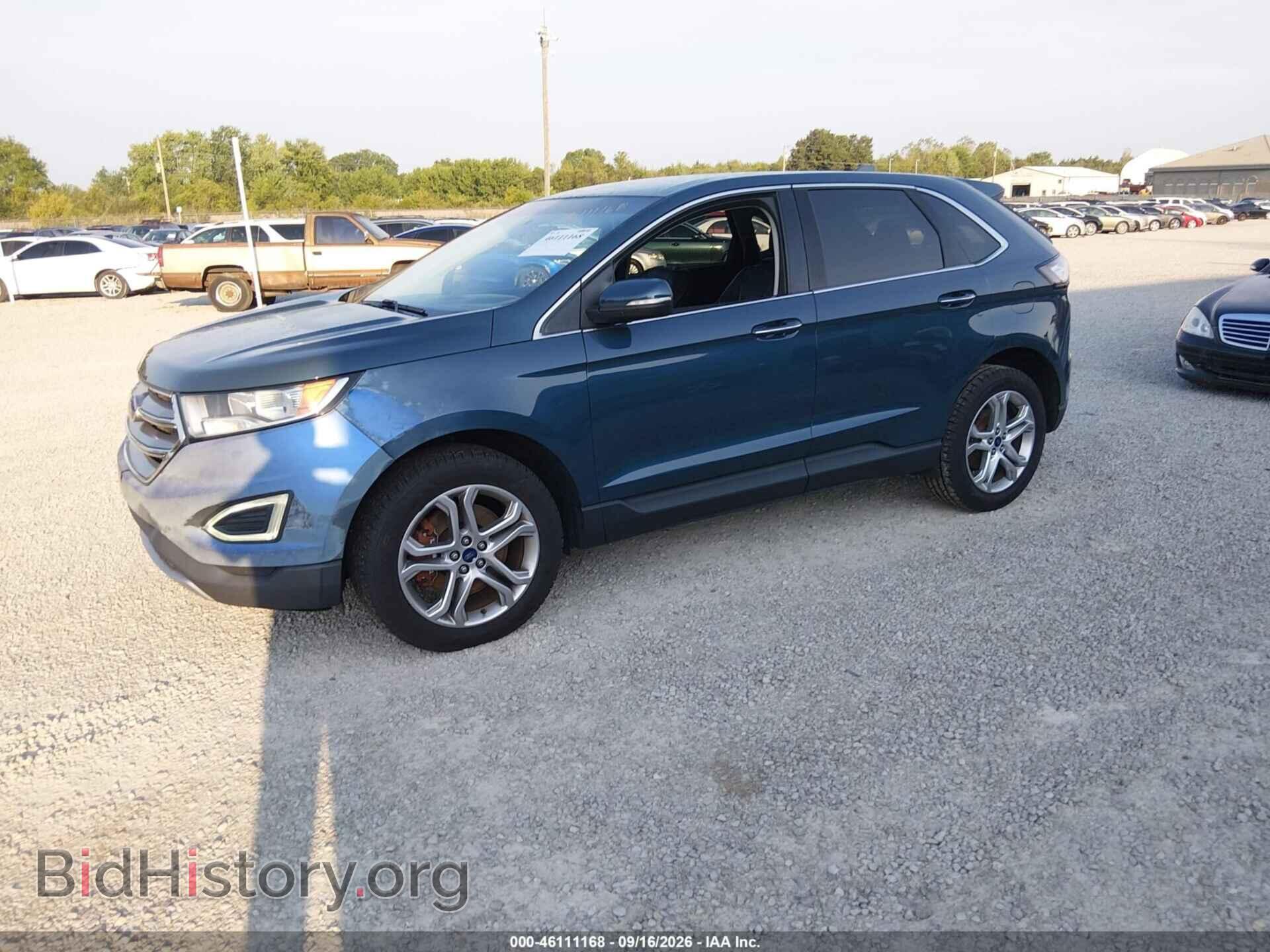 2016 FORD EDGE - VIN: 2FMPK4K91GBB22026 - Photo 2