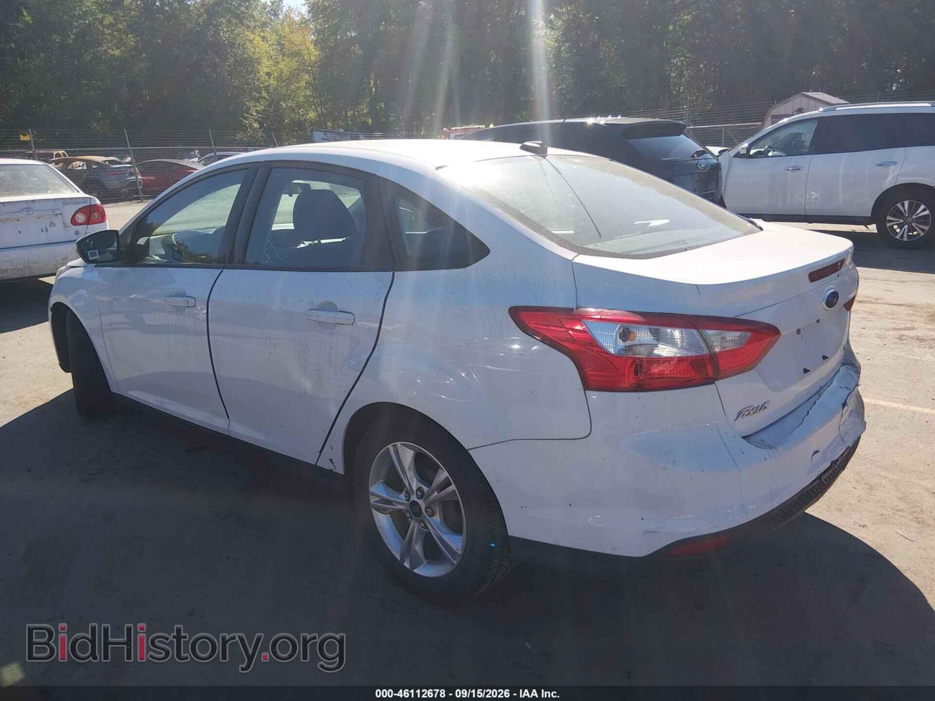2014 FORD FOCUS - VIN: 1FADP3F28EL188026 - Фото 3