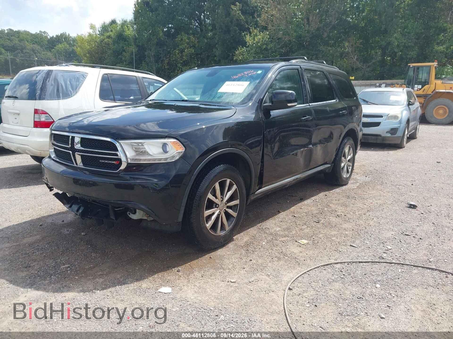 2014 DODGE DURANGO - VIN: 1C4RDJDG5EC596835 - Фото 2