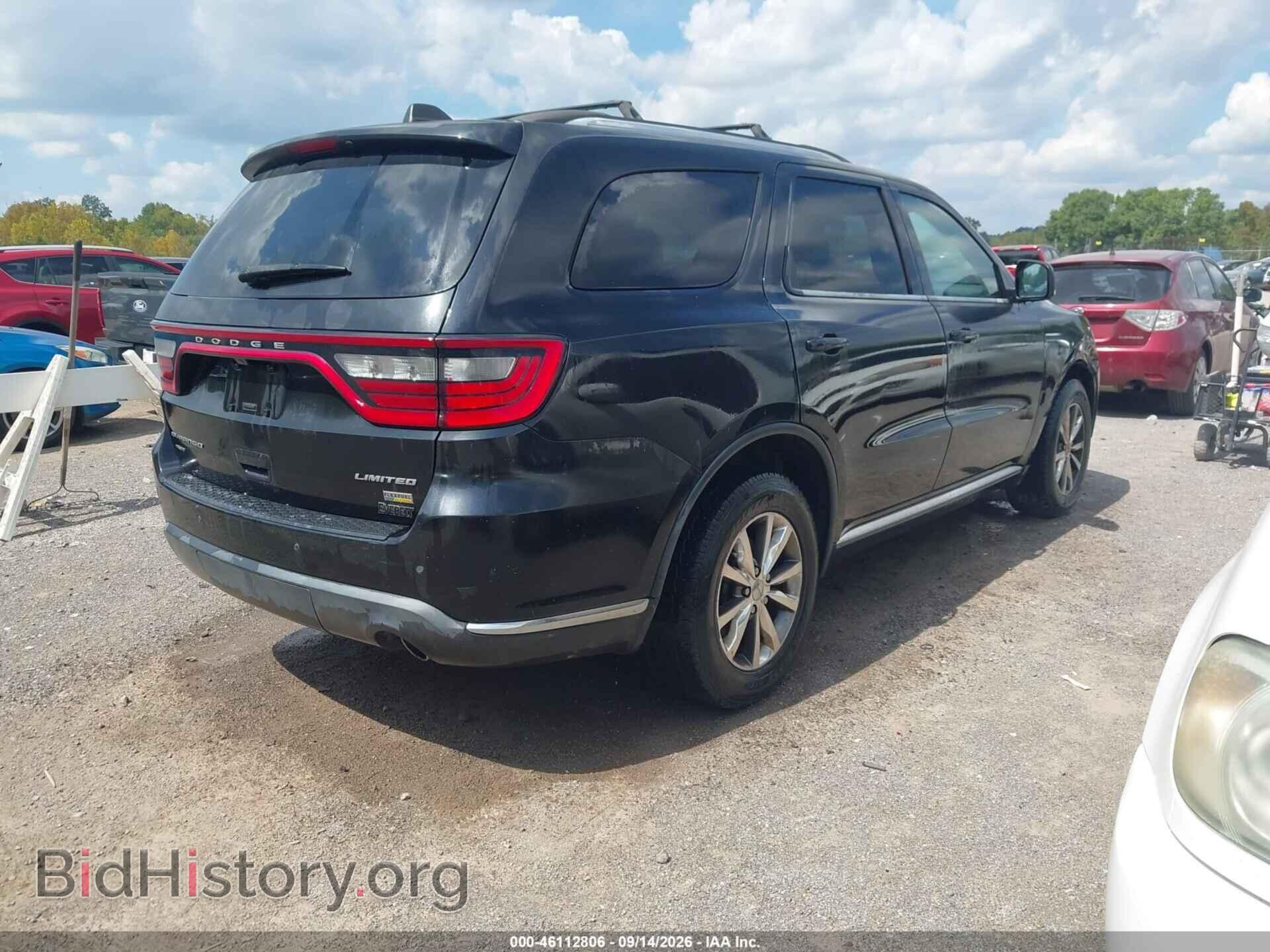 2014 DODGE DURANGO - VIN: 1C4RDJDG5EC596835 - Фото 4