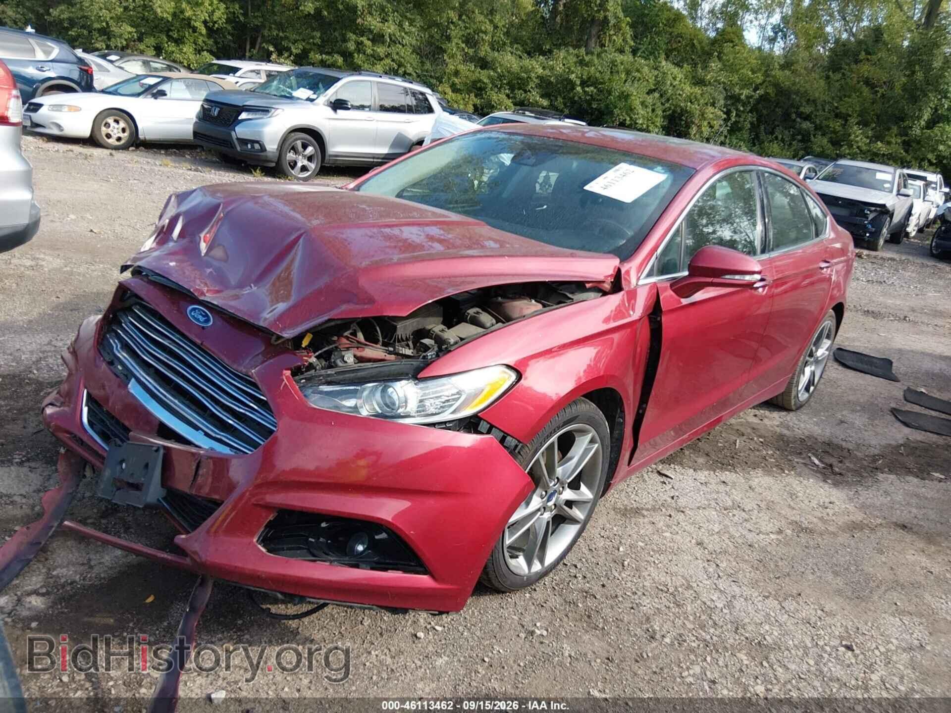 2014 FORD FUSION - VIN: 3FA6P0K96ER283079 - Фото 2