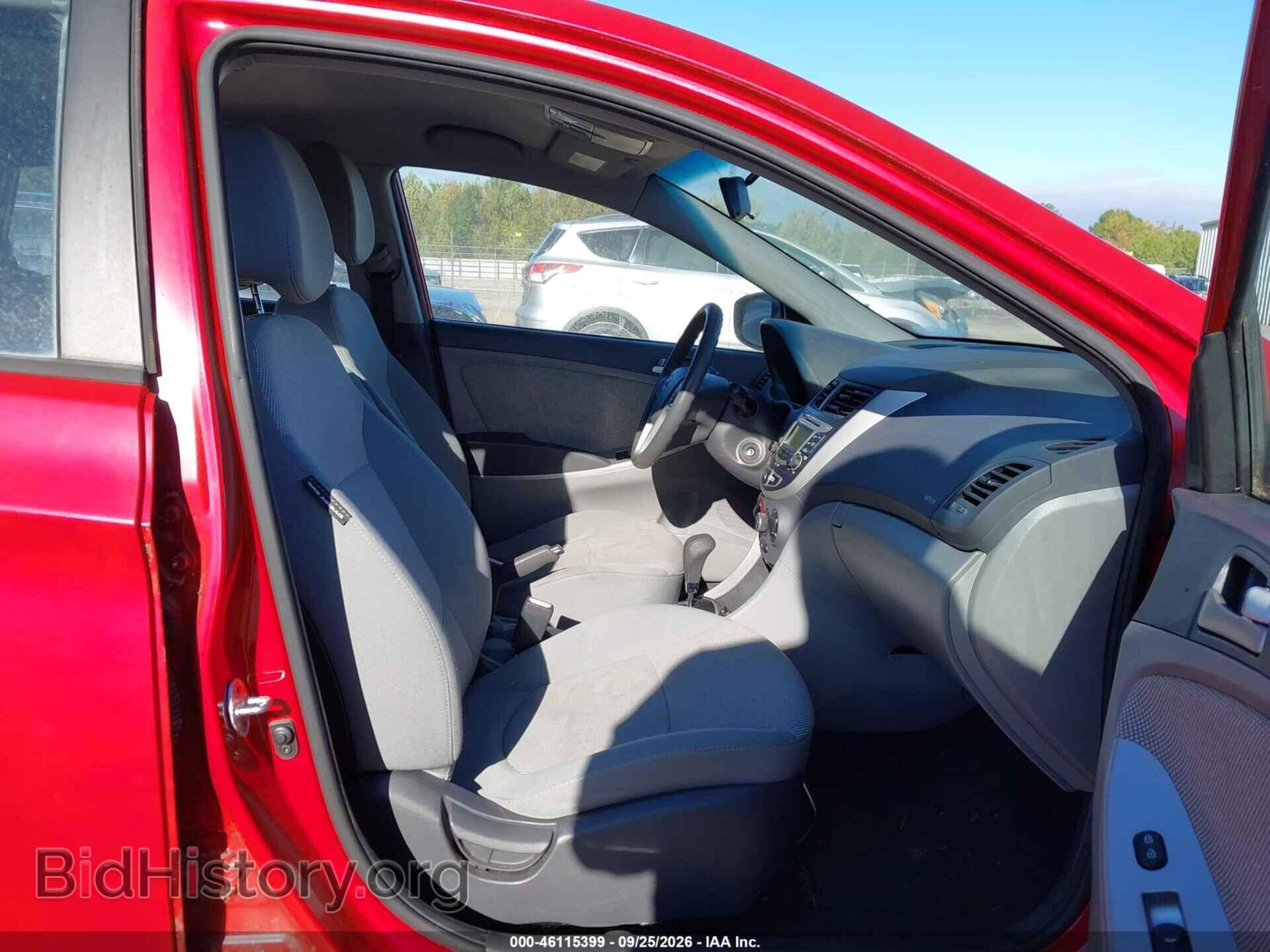 2013 HYUNDAI ACCENT - VIN: KMHCT5AE4DU068744 - Photo 5