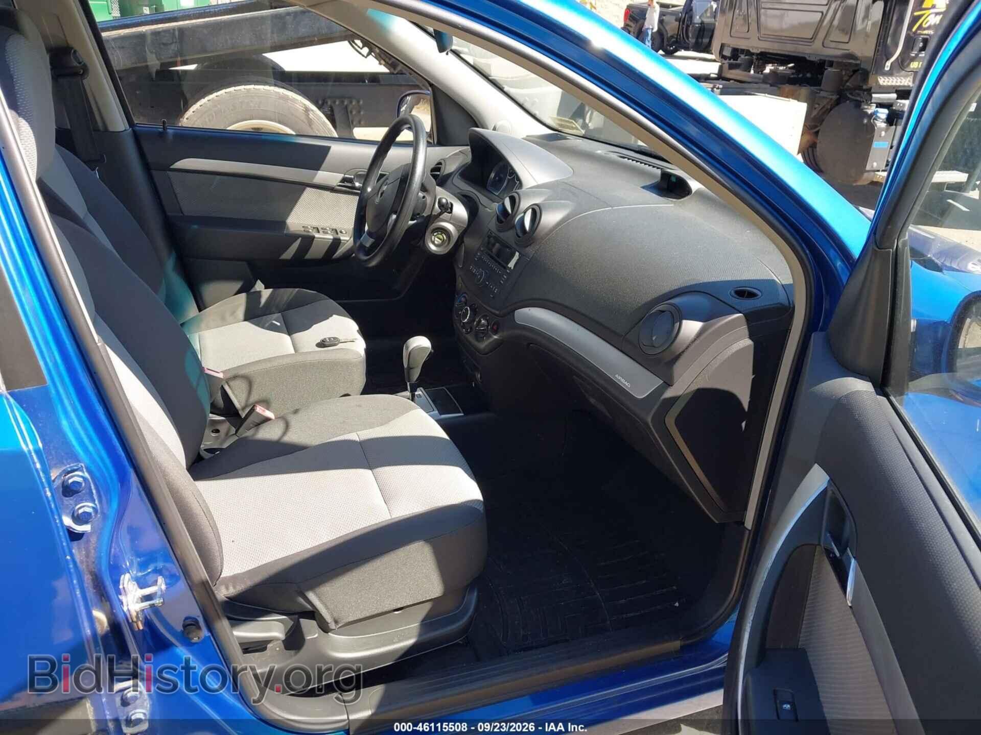 2010 CHEVROLET AVEO - VIN: KL1TD6DEXAB051013 - Фото 5