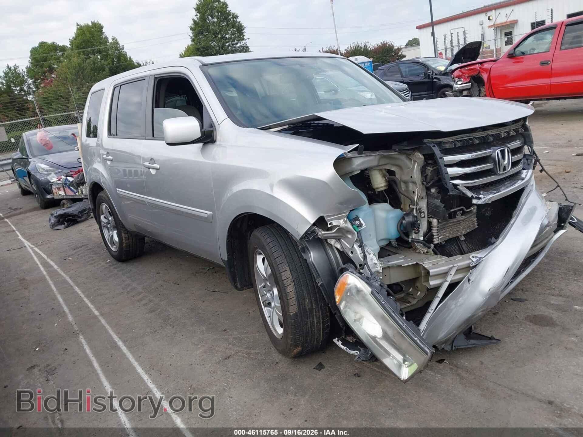 Фотография 5FNYF4H75FB071859 - HONDA PILOT 2015