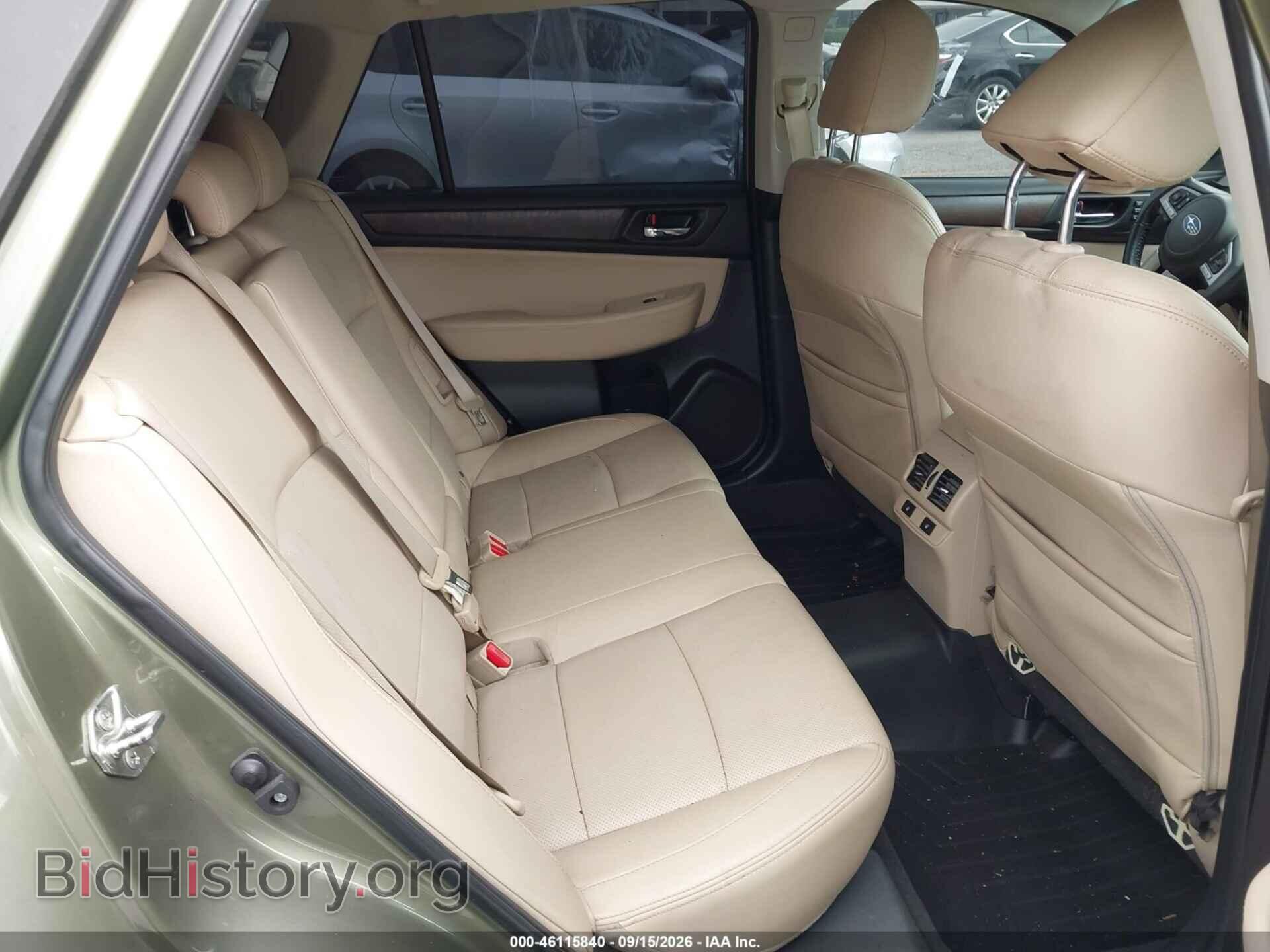 2016 SUBARU OUTBACK - VIN: 4S4BSANC3G3207580 - Photo 8