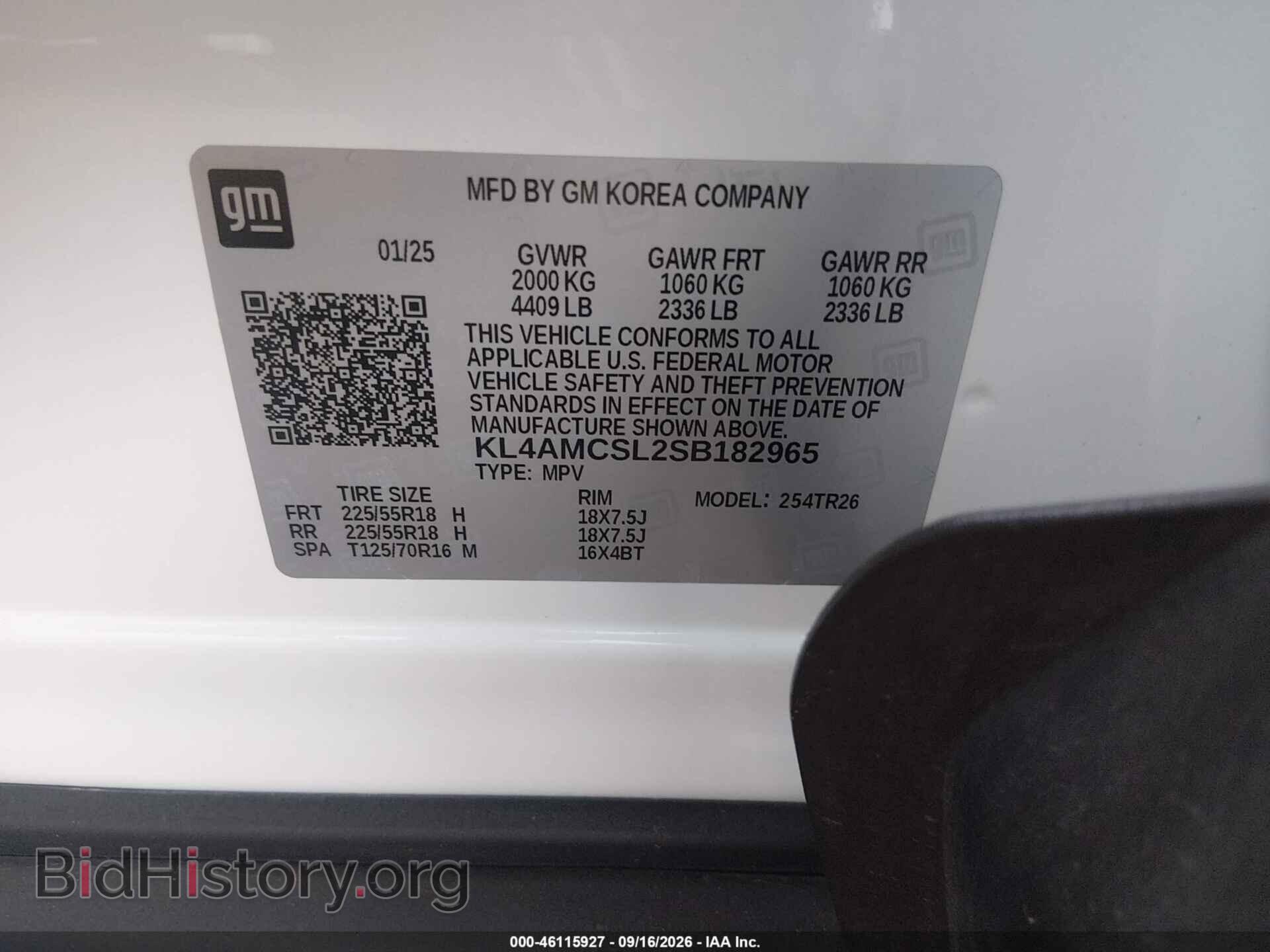 2025 BUICK ENCORE GX - VIN: KL4AMCSL2SB182965 - Photo 9